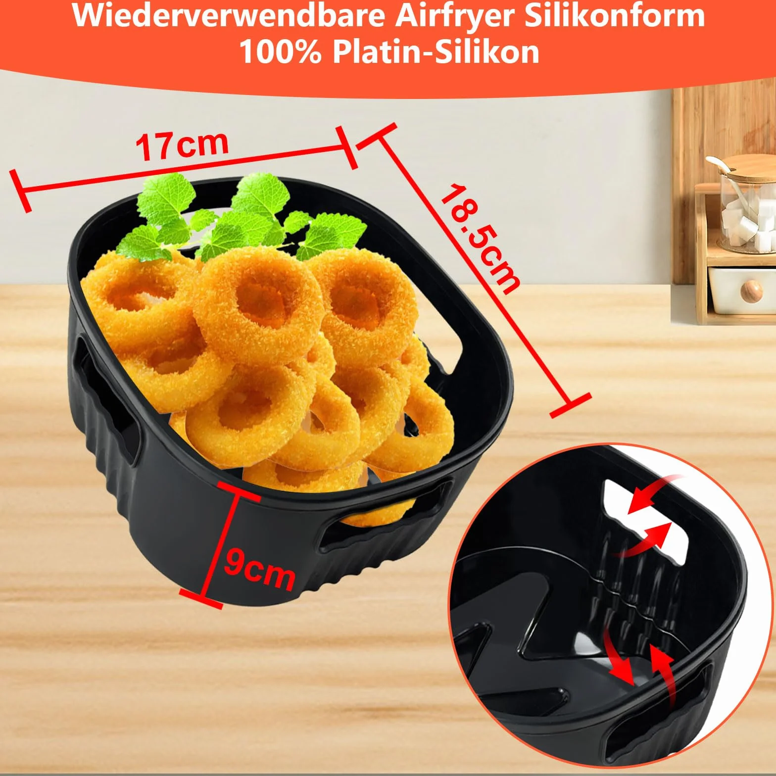 Akcesoria Airfryer Philips Essential 4,1 l HD9252 HD9255 HD9200 5 sztuk
