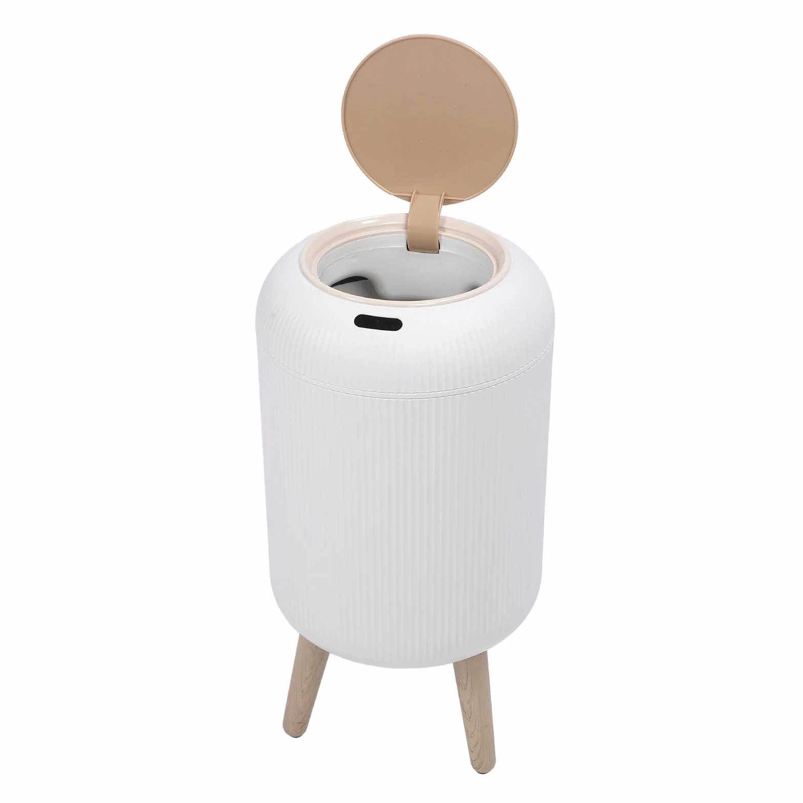 Kosz na śmieci Smart Sensor Kosz na śmieci z Czujnikiem, Wodoodporny, Bezdotykowy, Automatyczny, Odpowiedni do łazienek i Kuchni, w Kolorze ciemnozielonym. (WHITE)