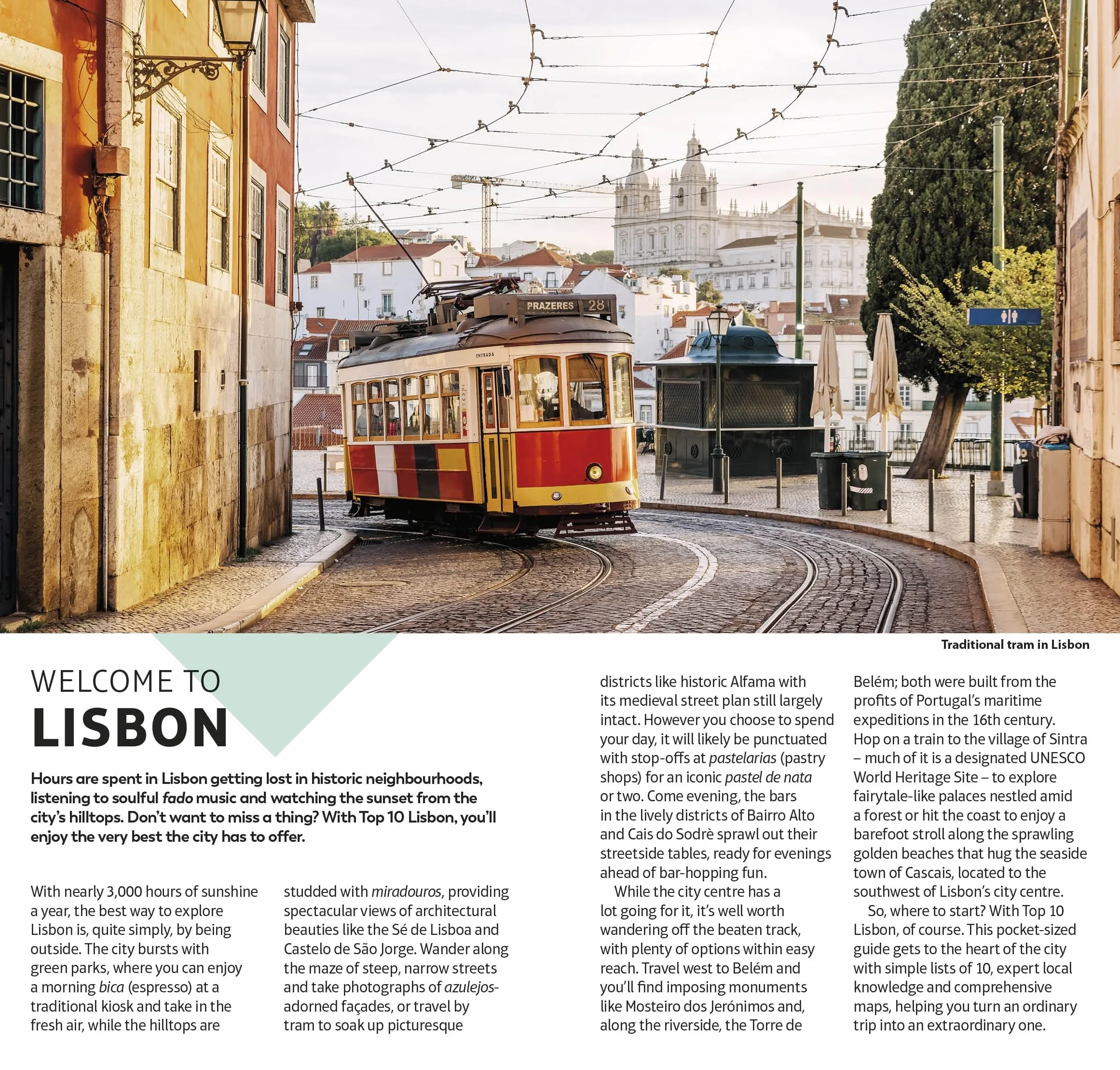 DK Top 10 Lisbon: Top 10 lists for your perfect trip, plus an all-weather folded map