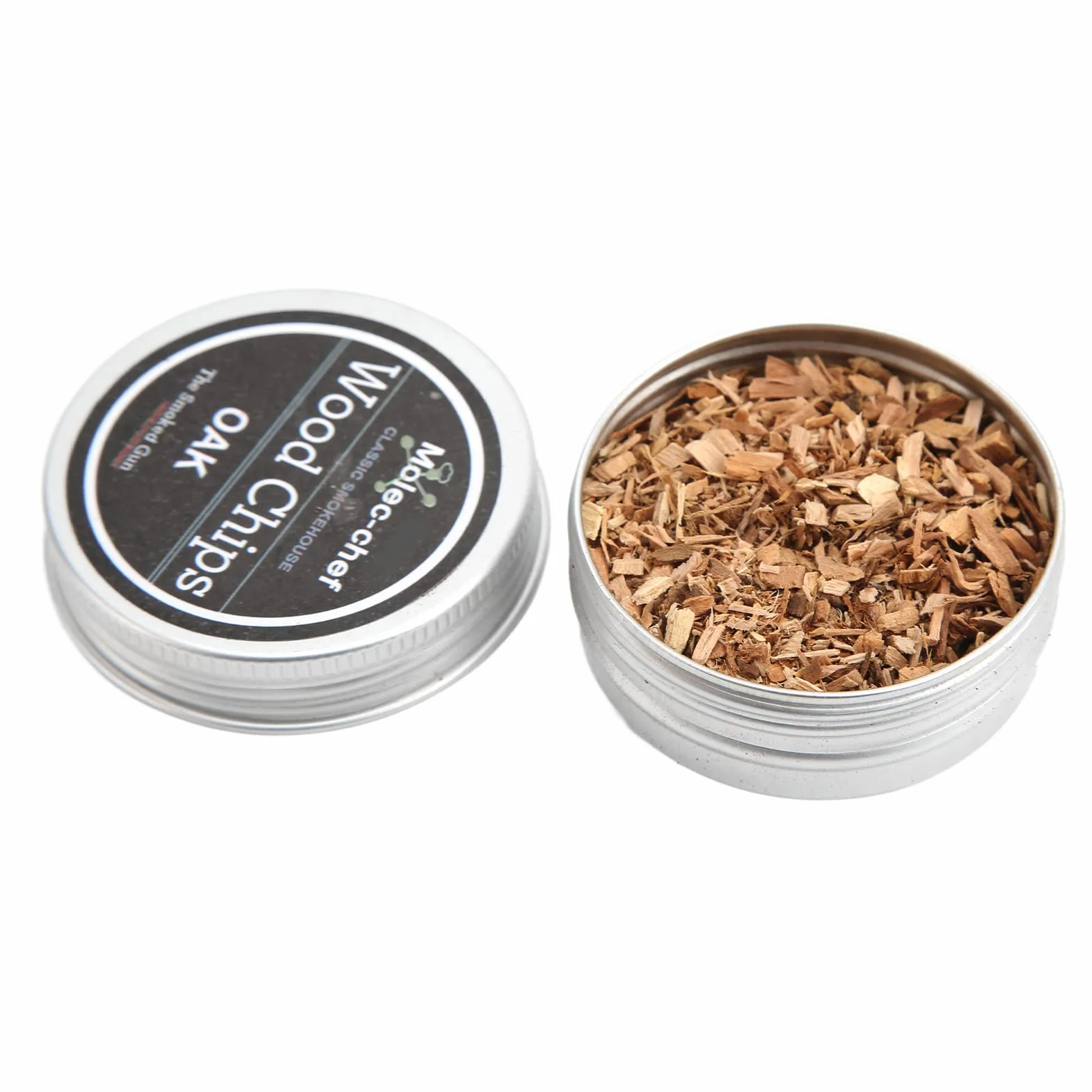 8 Sztuk Whisky Wood Smoking Chip Cocktail Smoker Kit, Chipsy BBQ BBQ Mieszanka Trocin Owocowych do Wędzenia Napojów dla Optymalnego Aromatu Dymu Podczas Grillowania 195g