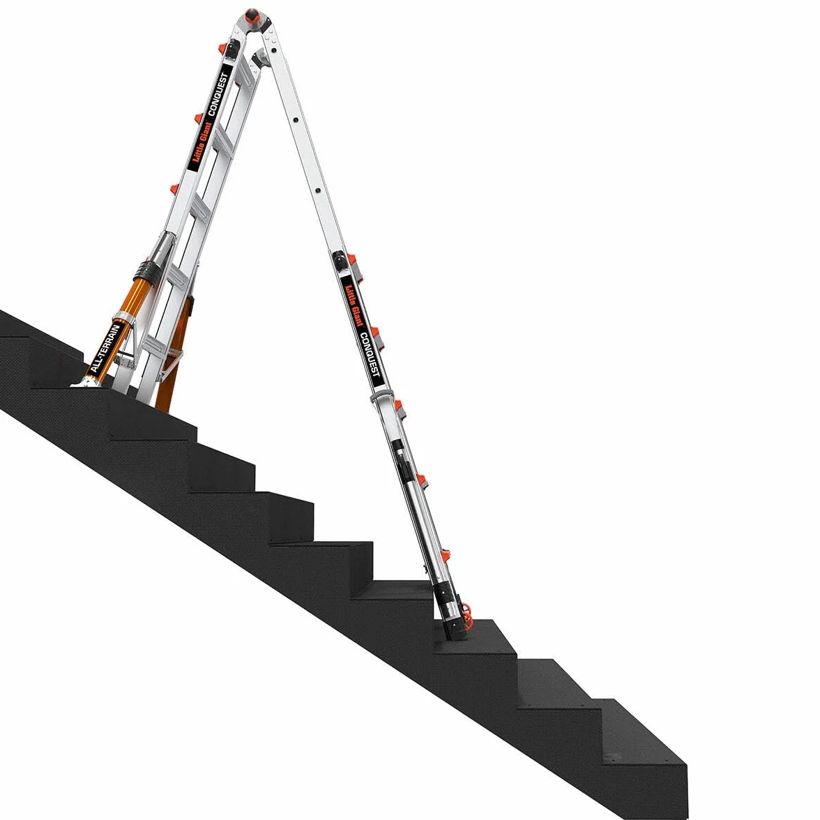 Little Giant Conquest Pro drabina z All Terrain - 5 stopni 16332 Pro