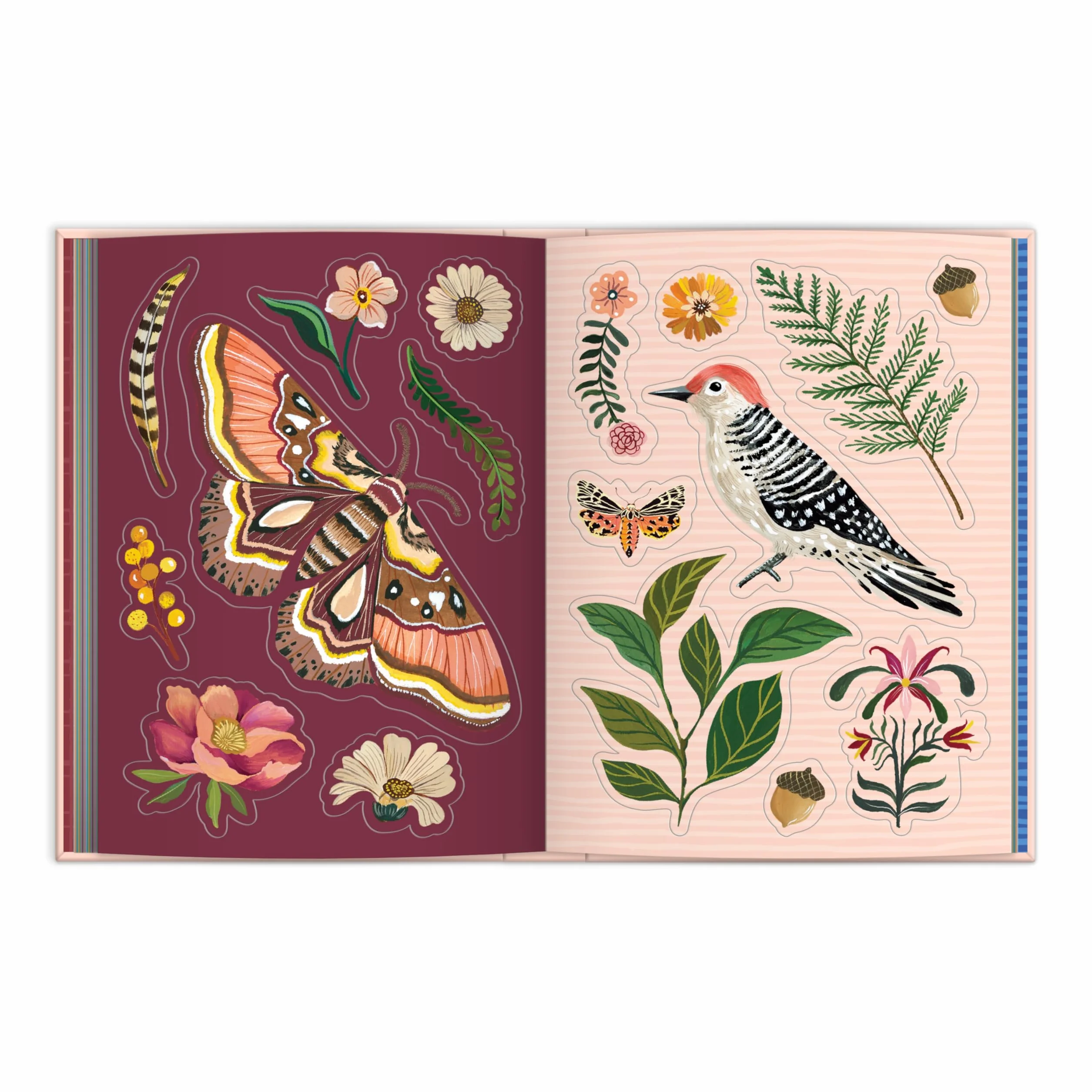 Art of the Forest Sticker Book