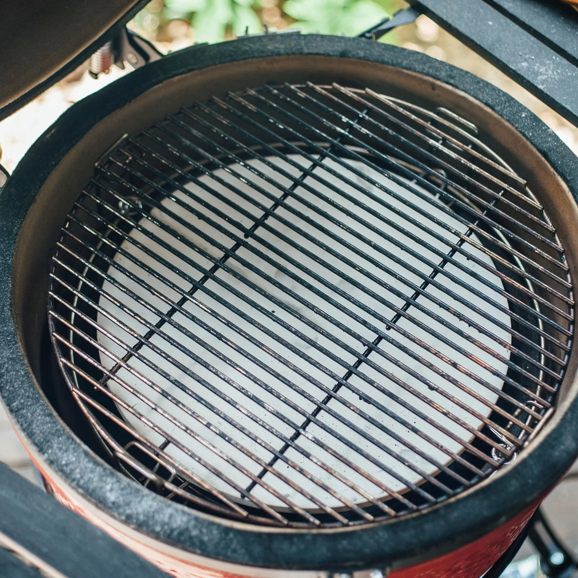 Kamado Joe KJ-HDP Classic Joe Heat Deflektor Płyta Grill Akcesoria, Jasnobrązowy, 1.3 cm* 19.1 cm* 36.3 cm