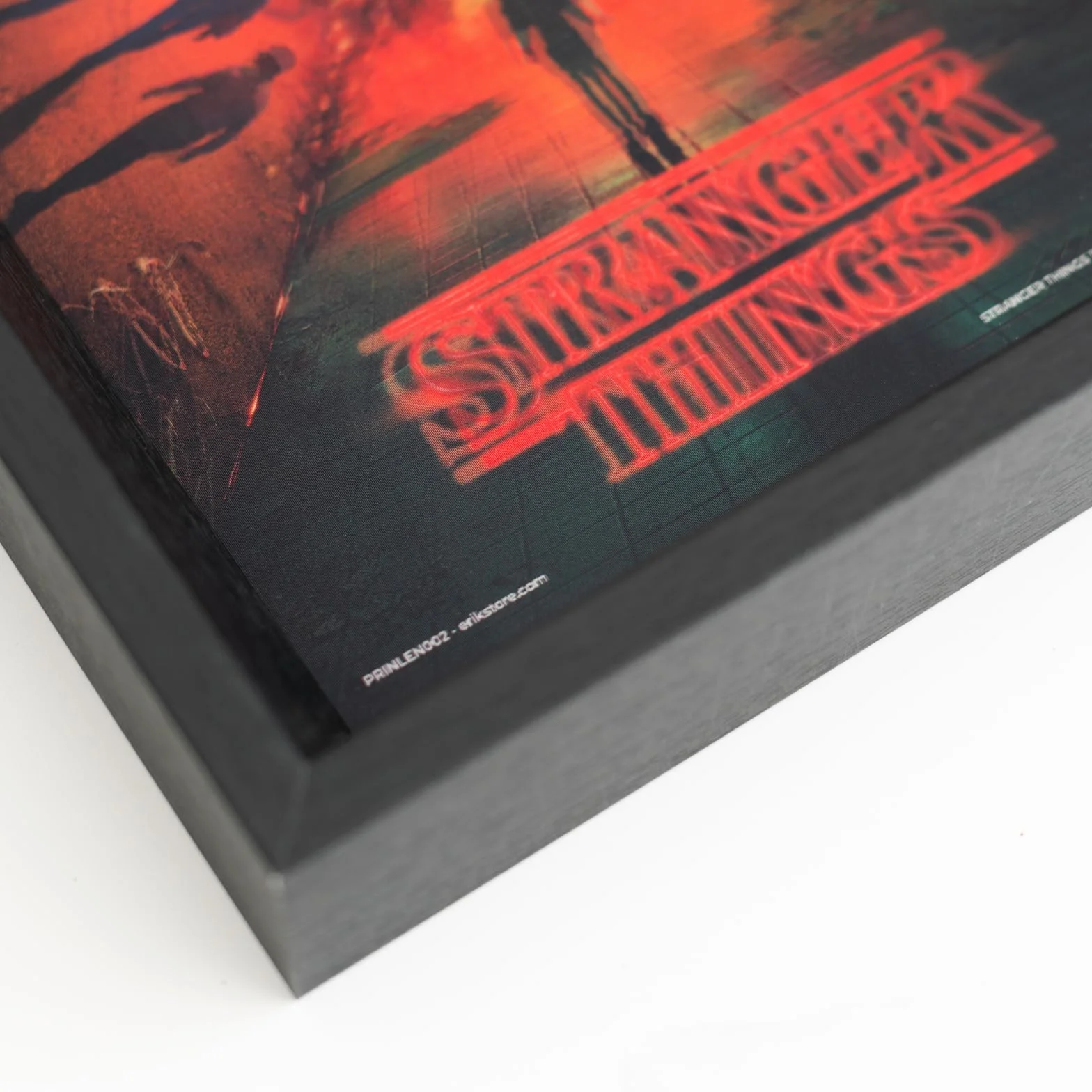 Grupo Erik Stranger Things Lenticular Framed Wall Art Print for Living Room | Movie Merchandise and Gifts