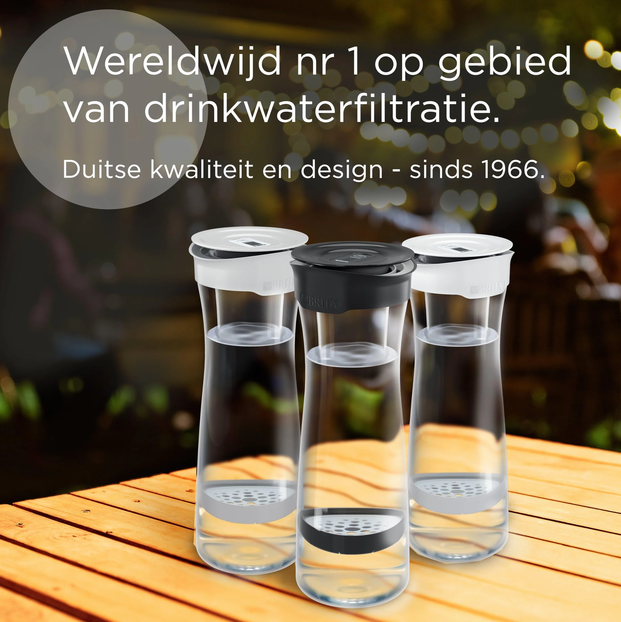 BRITA Karafka filtrująca, biała (1,3 l) z 1 filtrem MicroDisc: redukuje PFAS, chlor, mikrocząsteczki i inne zanieczyszczenia