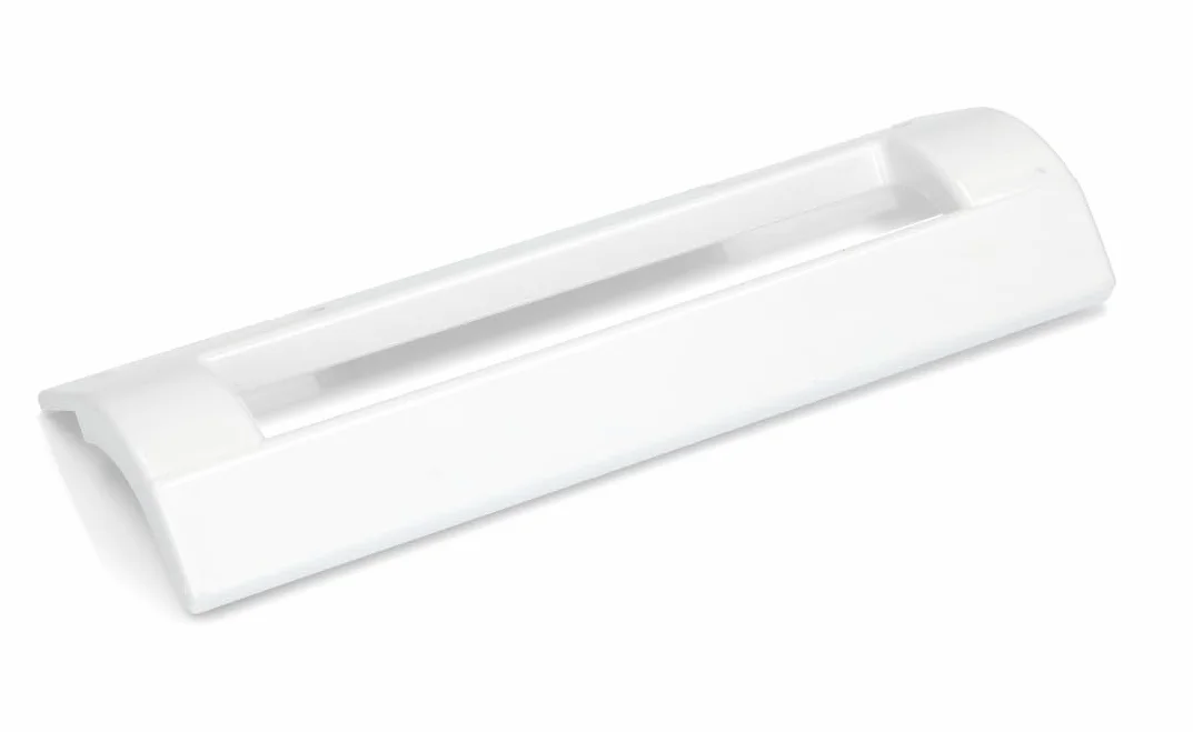 BSSTORE Uniwersalny uchwyt lodówki biała krzywa 95-160 mm