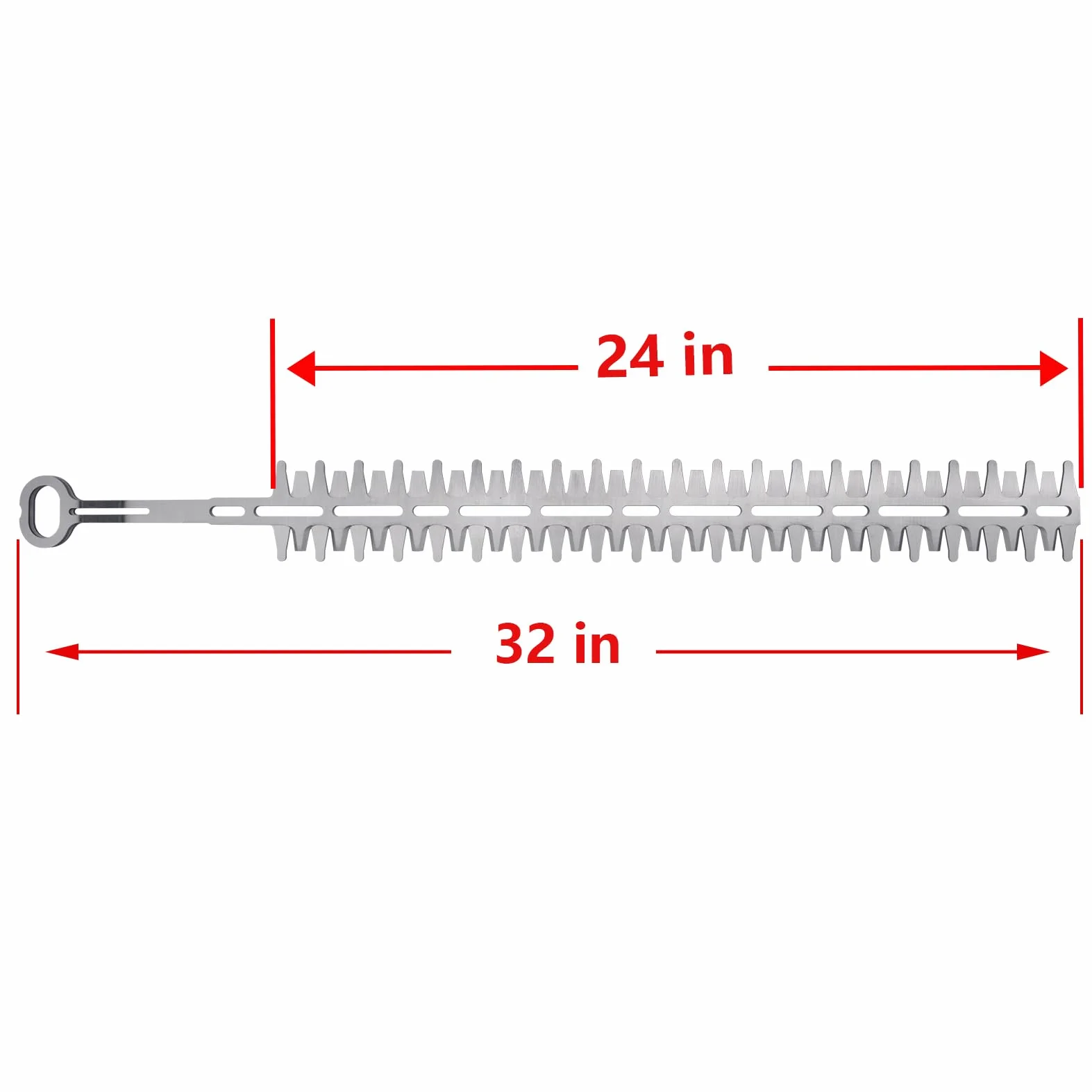 Cancanle 1 para 24 cale (600 mm) nożyce do żywopłotu ostrze do Stihl HS45 nożyce do żywopłotu nr części 4228-710-6051A 42287106051
