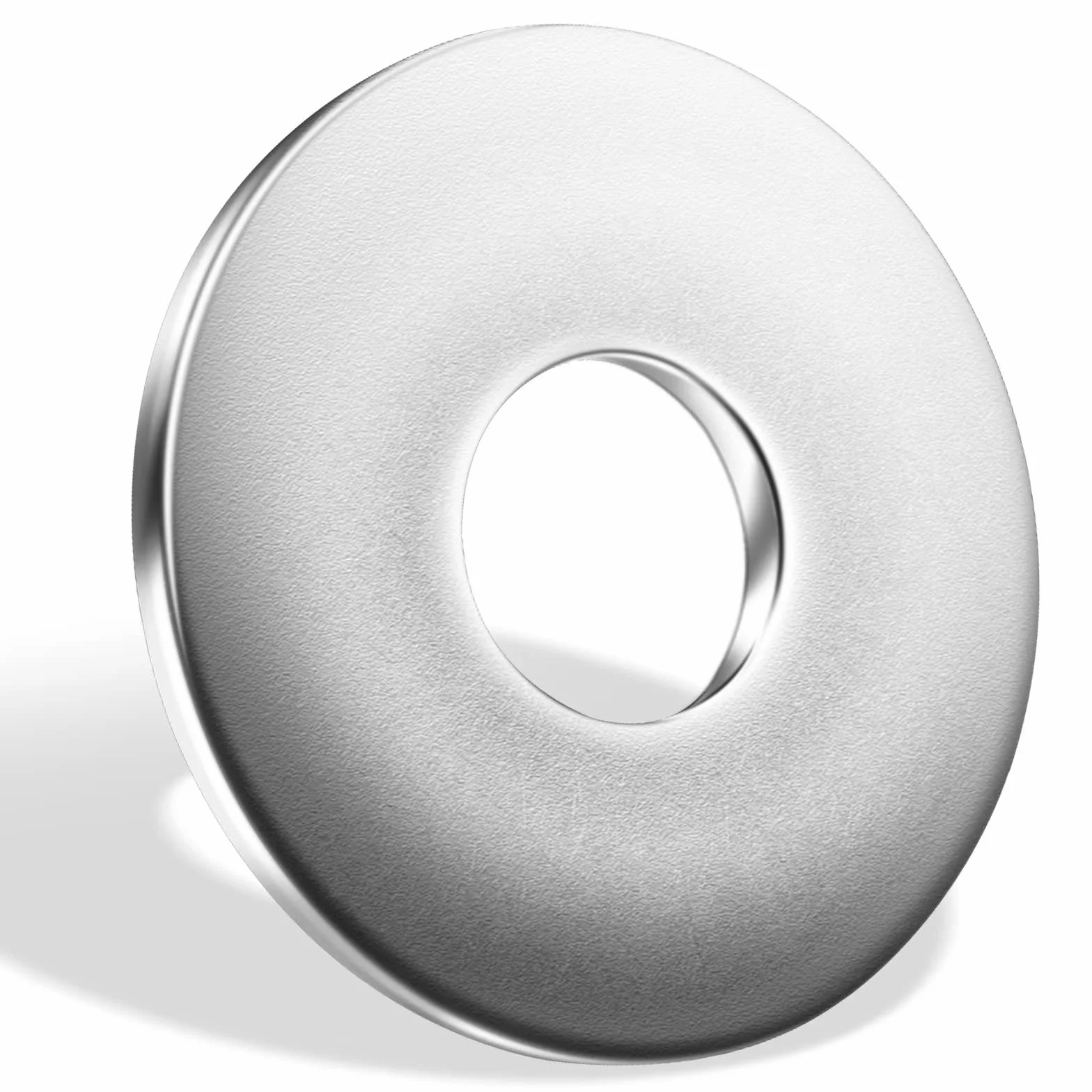 Podkładki metalowe M6, 10 sztuk podkładki ze stali nierdzewnej M6 x 18 mm, podkładki Leryati płaskie podkładki ze stali nierdzewnej, DIN9021 / ISO7093 Penny podkładki ze stali nierdzewnej