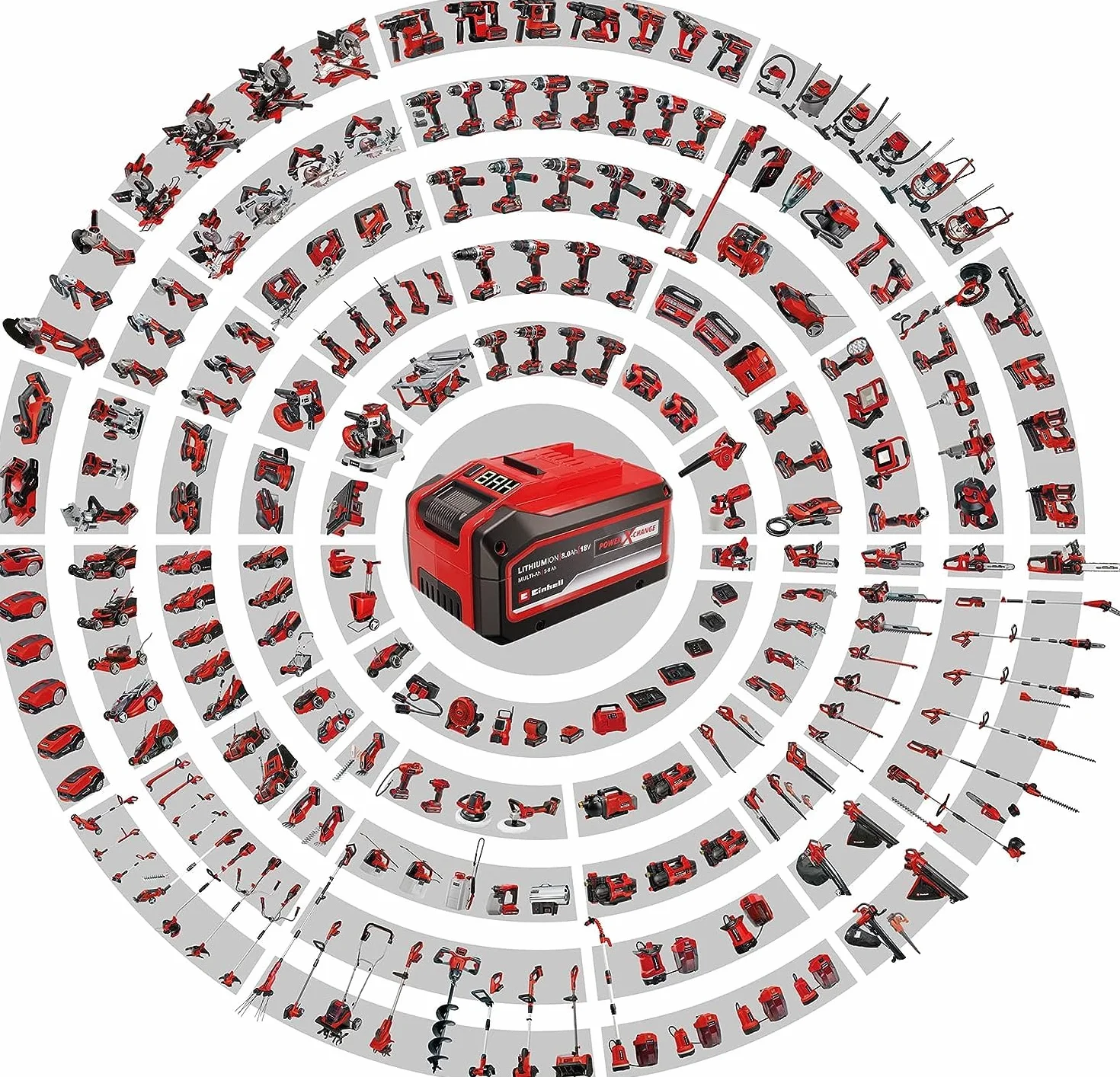Einhell Akumulatorowe mieszadło do farb i zaprawy TE-MX 18 Li-Solo Power X-Change (Li-ion, 18 V, elektronika prędkości obr. do materiału i zastosowania, bez akumulatora i ładowarki)