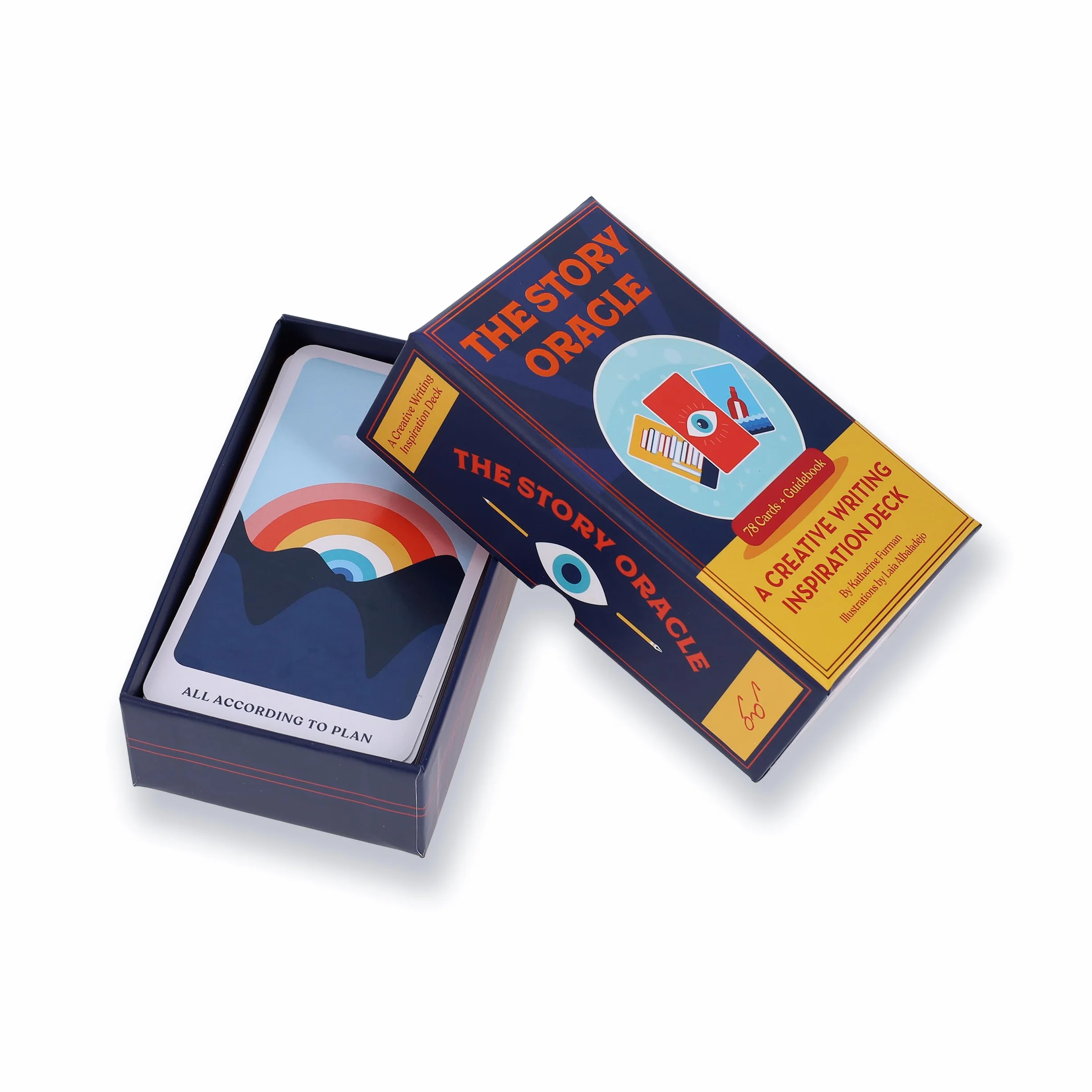 The Story Oracle: A Creative Writing Inspiration Deck - 78 Cards and Guidebook