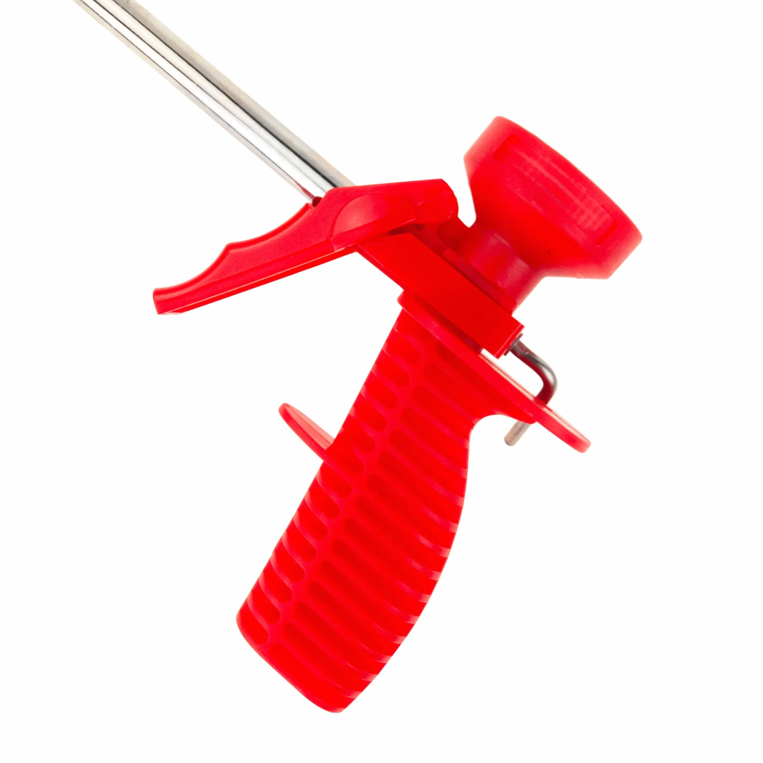 PISTOLET DO PIANKI Z METALOWA MONTAŻĄ Pistolet do pianki budowlanej, pistolet do pianki z metalową montażą, profesjonalna pistolet dozująca z ergonomicznym uchwytem z tworzywa sztucznego, do