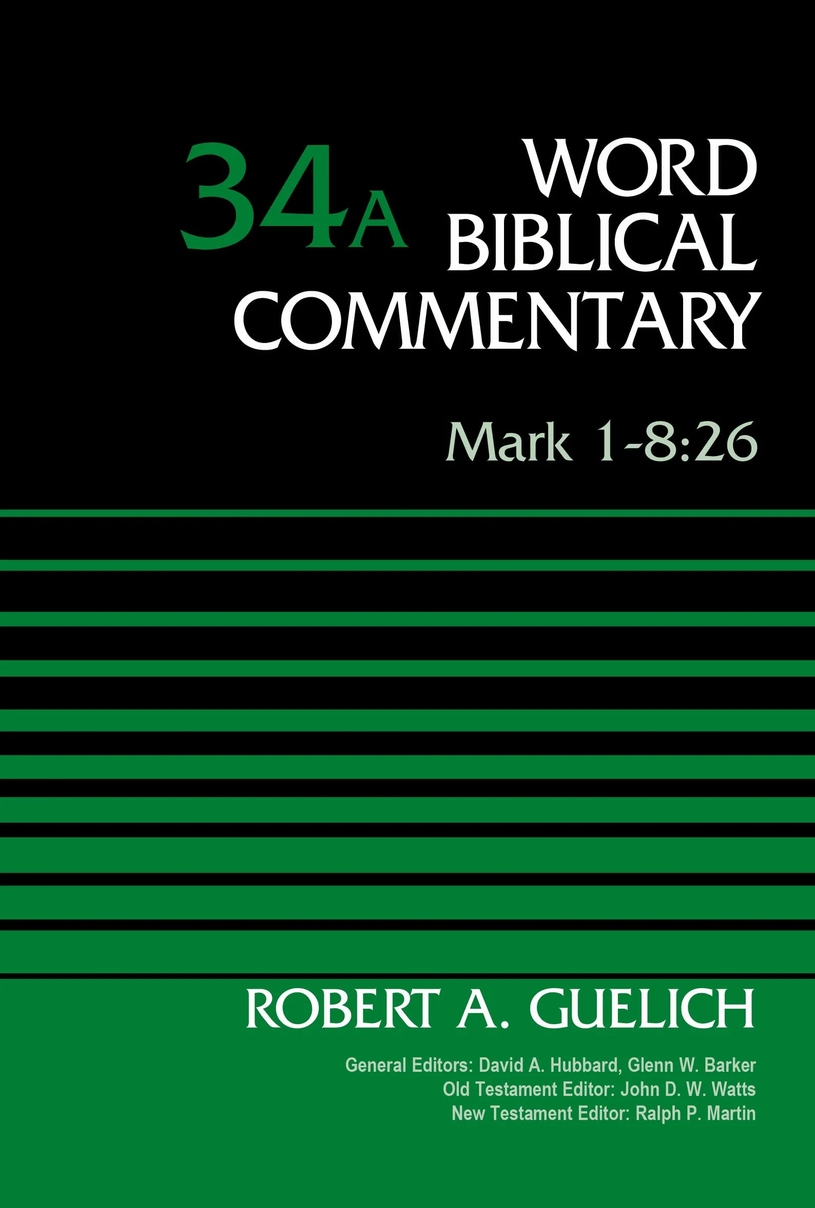 Mark 1-8:26, Volume 34a: 34