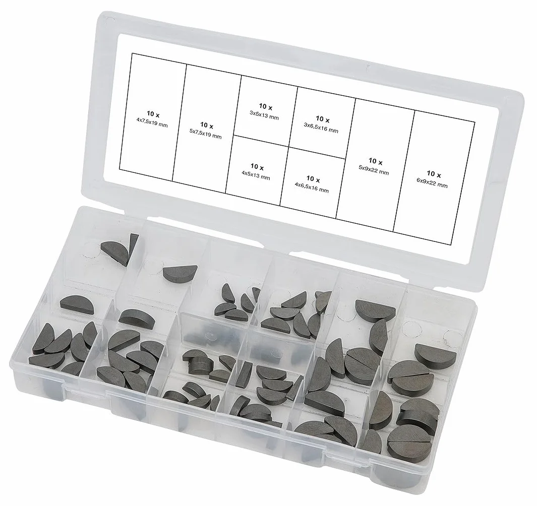 KS Tools 970.0560 Asortyment klinów rozpierających, 80-szt