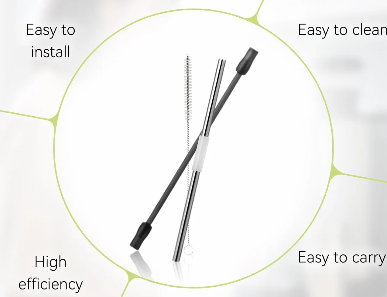 Zestaw 4 węży do mleka kompatybilny z Siemens EQ6 Bosch Veroaroma