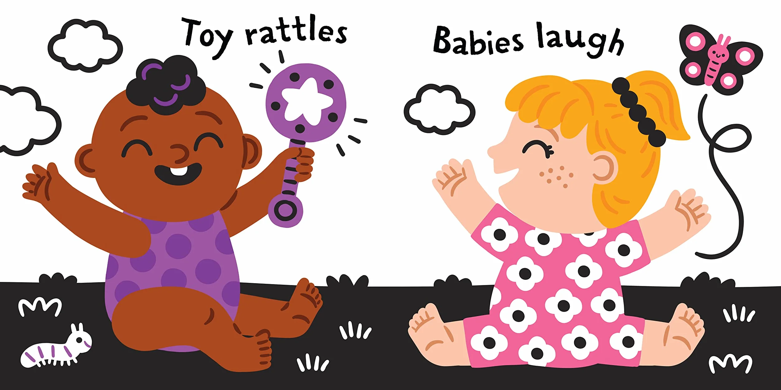 Indestructibles: Hear the Sounds (High Color High Contrast): Chew Proof - Rip Proof - Nontoxic - 100% Washable (Book for Babies, Newborn Books, Safe to Chew)