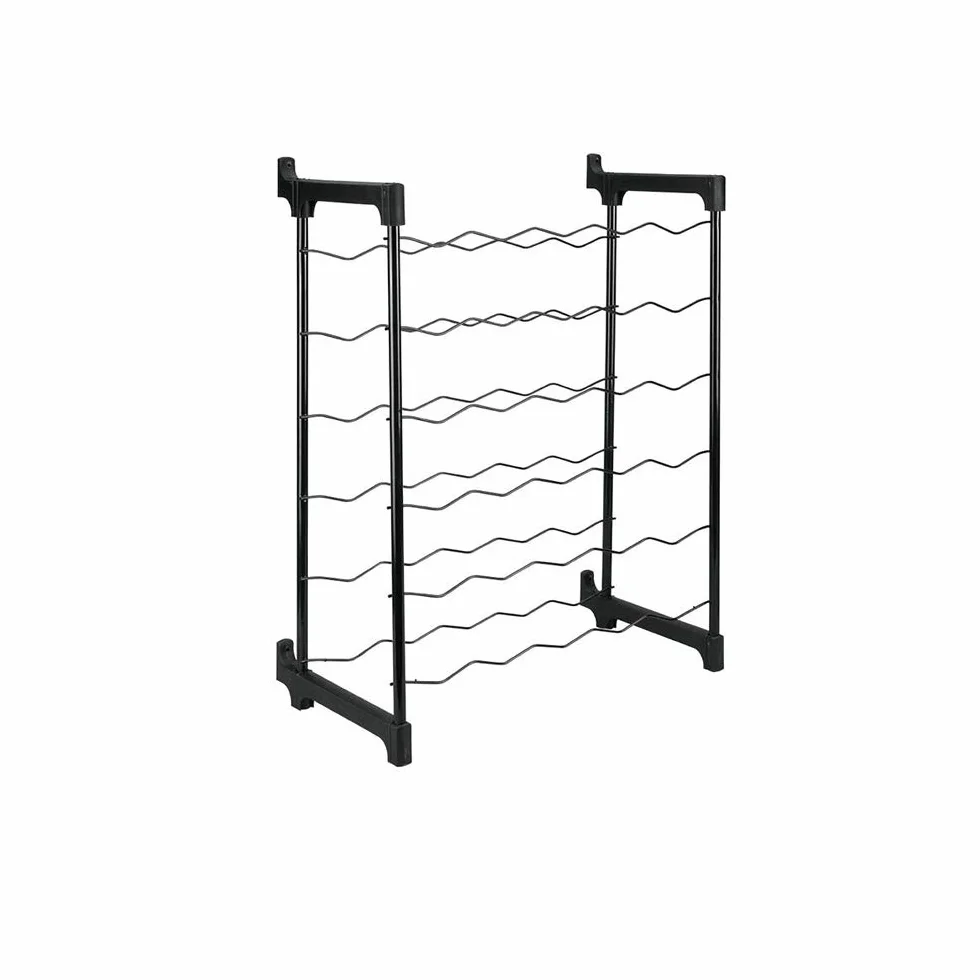 Metaltex Barbera stojak na wino 50 x 26 x 108 cm czarny