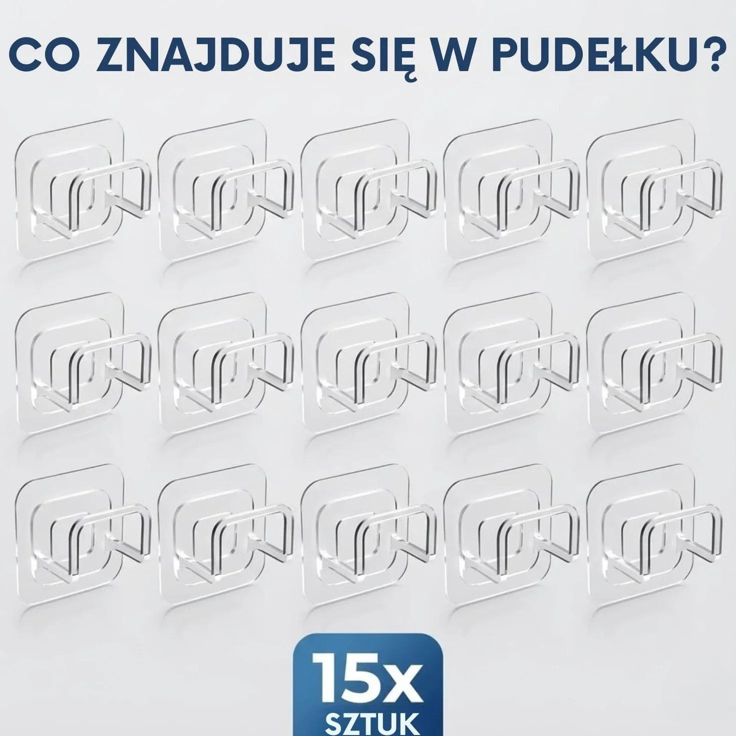 Samoprzylepny uchwyt na gąbkę do zlewu kuchennego - przezroczysty, mocny i wodoodporny organizer ścienny