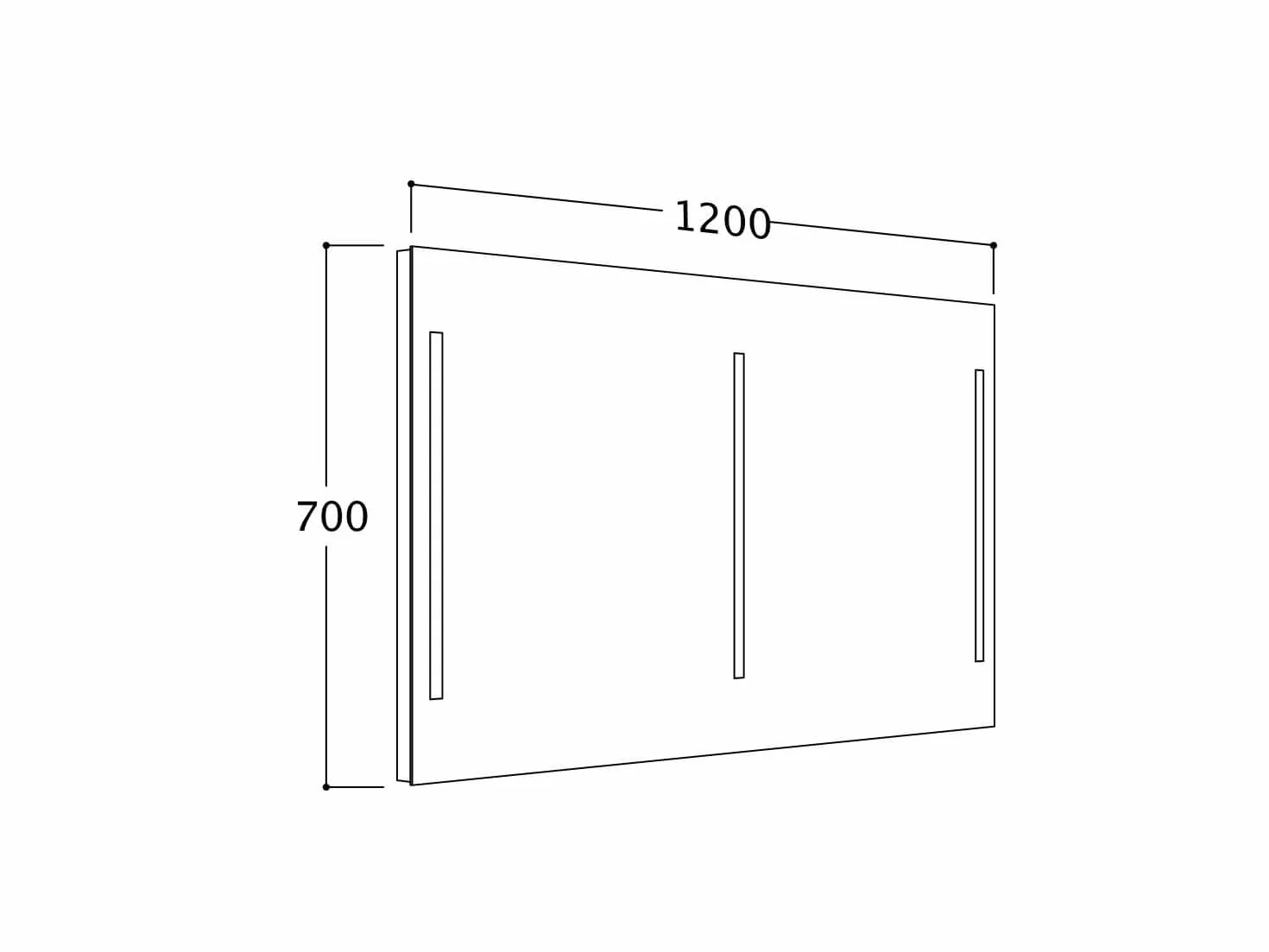 Sieper I zestaw mebli ?azienkowych Libato, podwójna umywalka z szafk? pod umywalk? 120 x 50 cm, wysoka szafka i lustro ?azienkowe, kolor bia?y