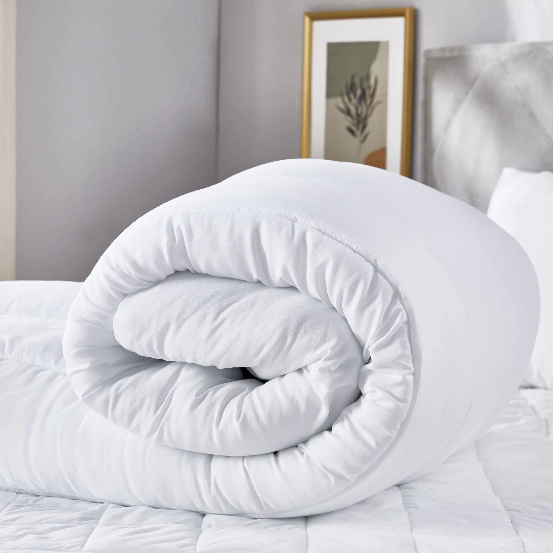 Pikolin Home - Kołdra z włókna Aloe Vera jesień-zima 300 gr, Dermoprotector i oddychająca, dla wrażliwej skóry, wypełnienie łóżka 120 (200 x 200 cm)