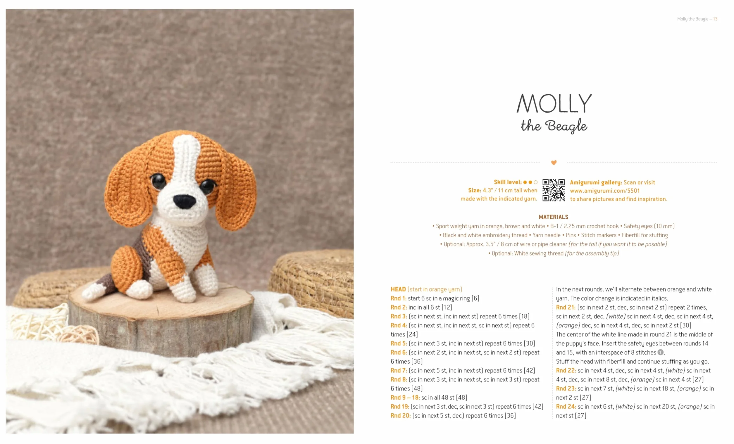 Crochet Cats & Dogs: 15 Amigurumi Patterns for Pet Lovers