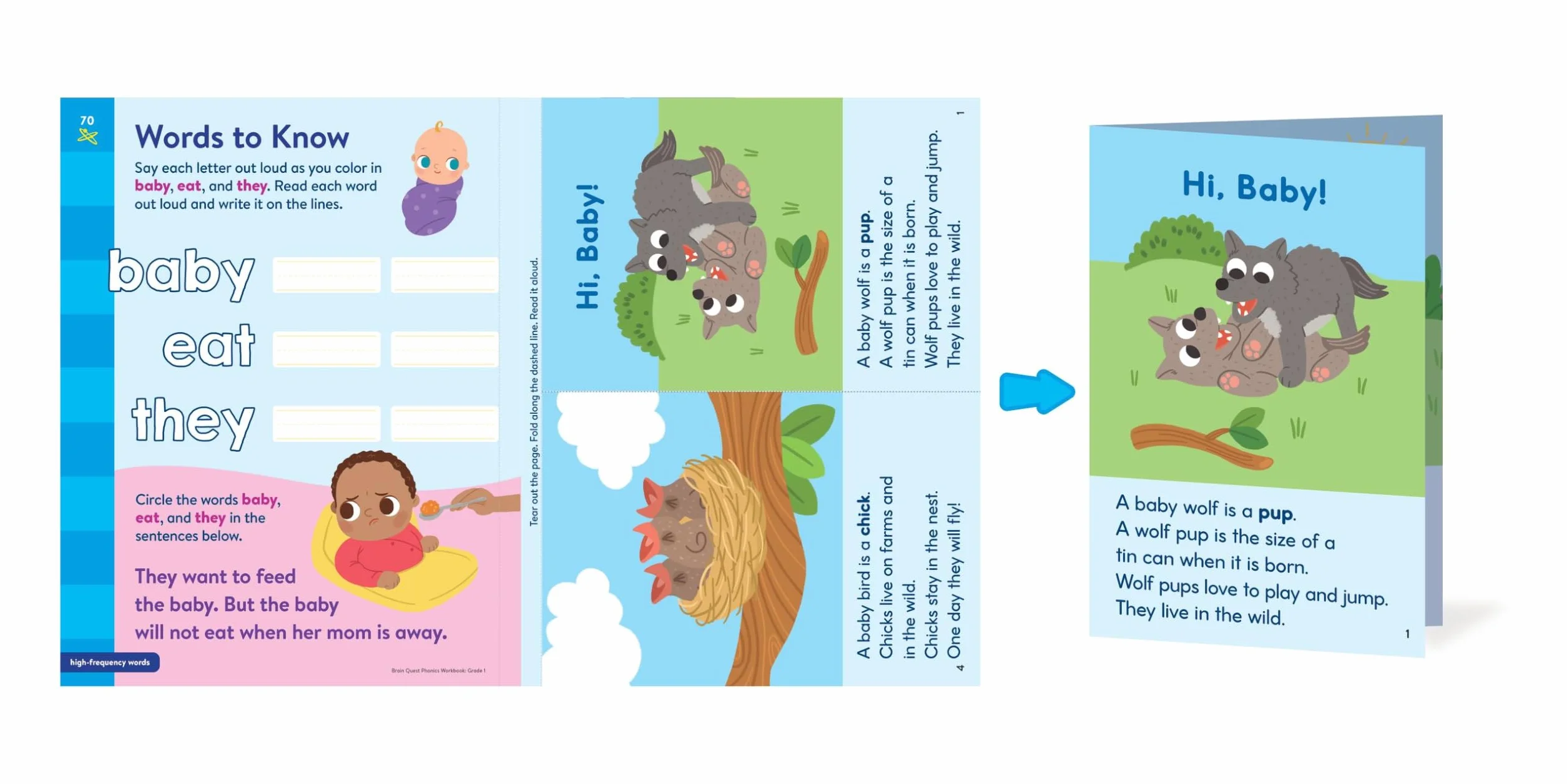 Brain Quest Phonics Workbook: Grade 1: 3