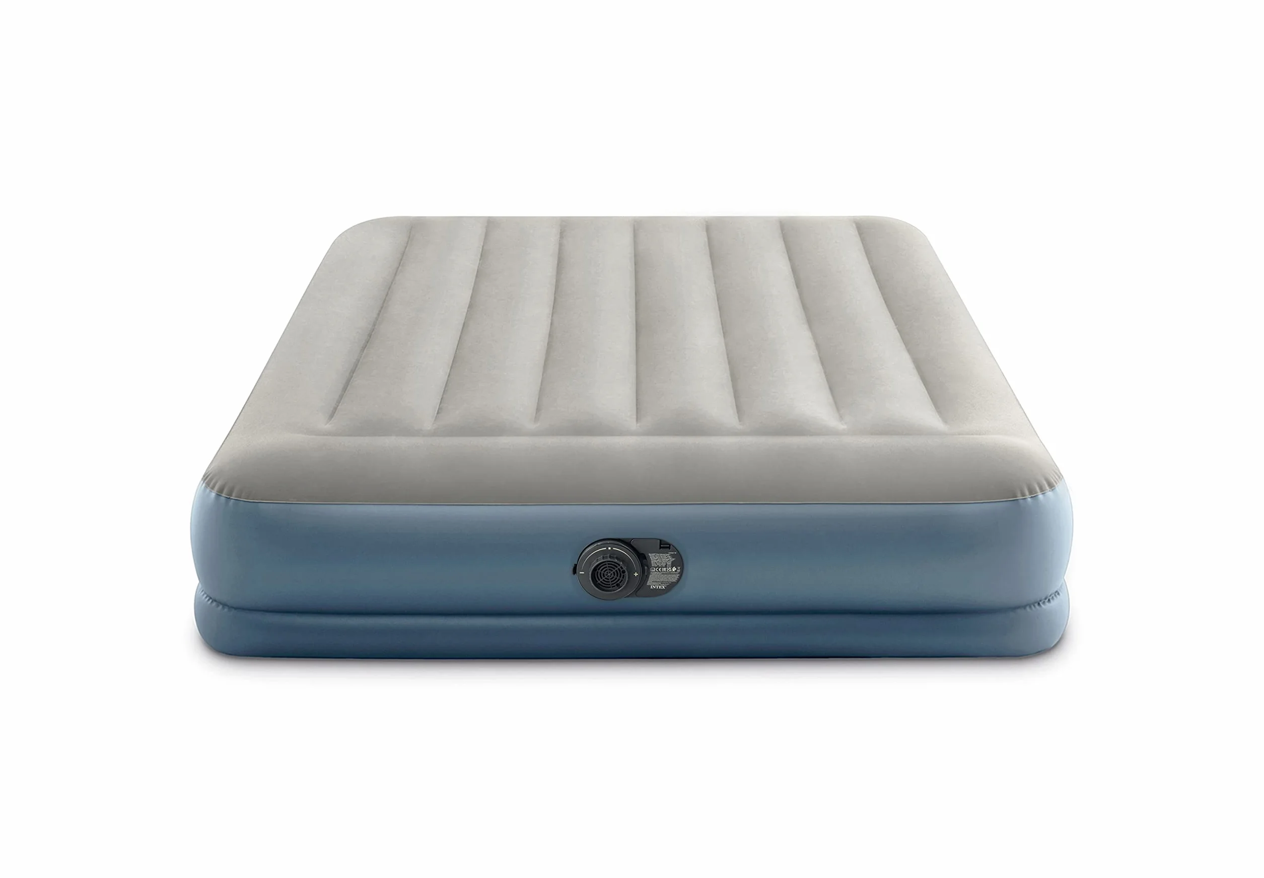 Intex Queen poduszka Rest Mid-Rise łóżko dmuchane z włókna szklanego RP, wymiary po nadmuchaniu: 152 cm x 203 cm x 30 cm (64118ND)