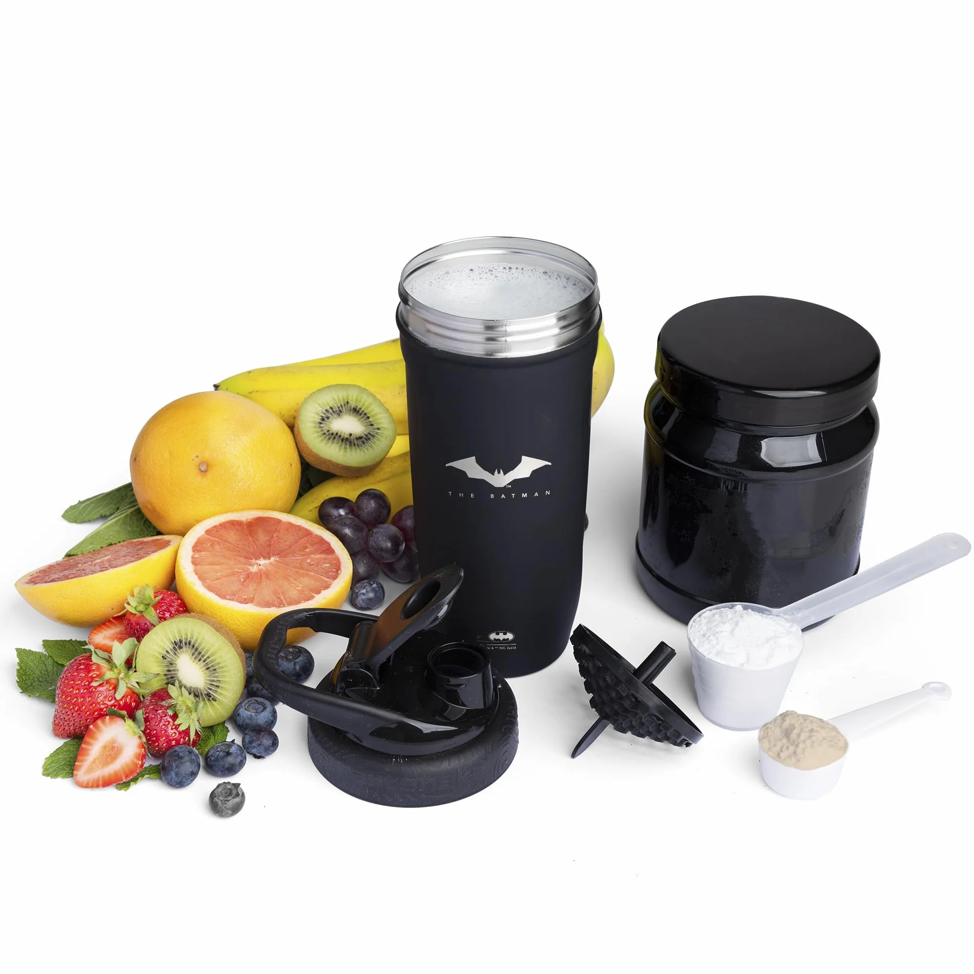 Smartshake Reforce Stainless Steel DC Comics - Akcesoria fitness - Shakery i miksery