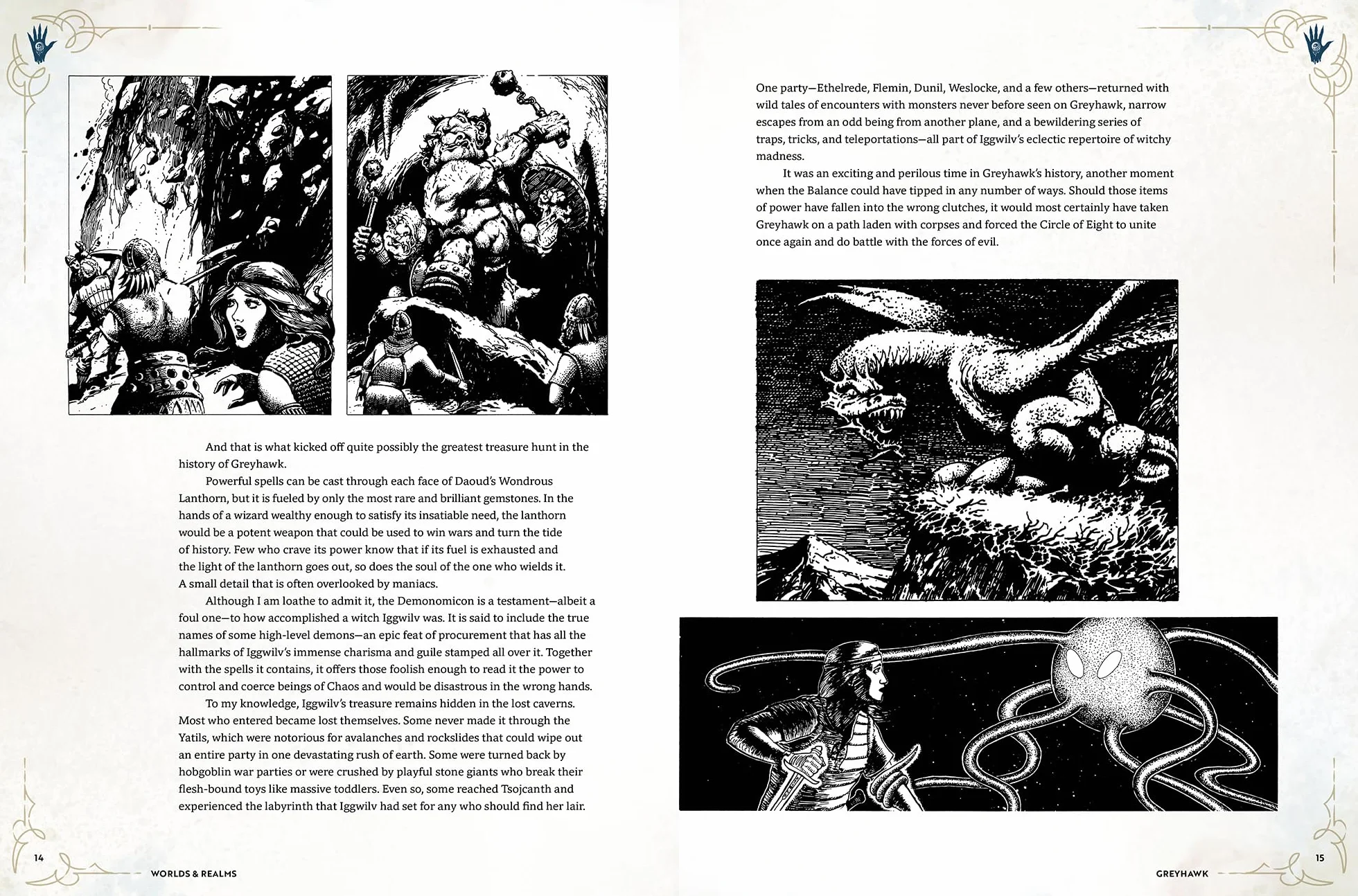 Dungeons & Dragons Worlds & Realms: Adventures from Greyhawk to Faerûn and Beyond