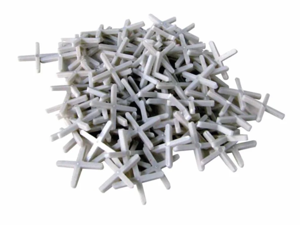 Toolland Krzyżyki do płytek, 250 sztuk, tworzywo sztuczne, kolor biały, szerokość spoiny 3 mm
