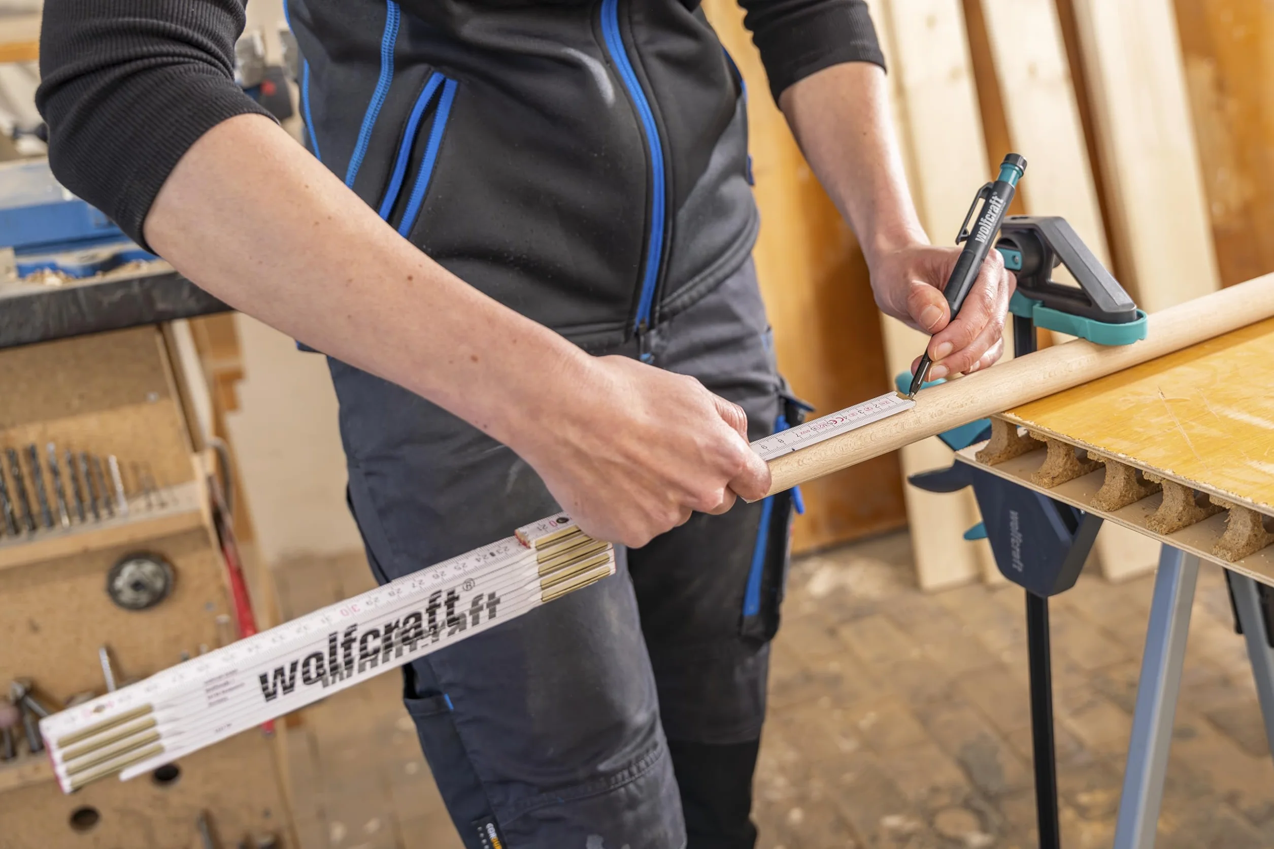 wolfcraft Miara składana I 5227000