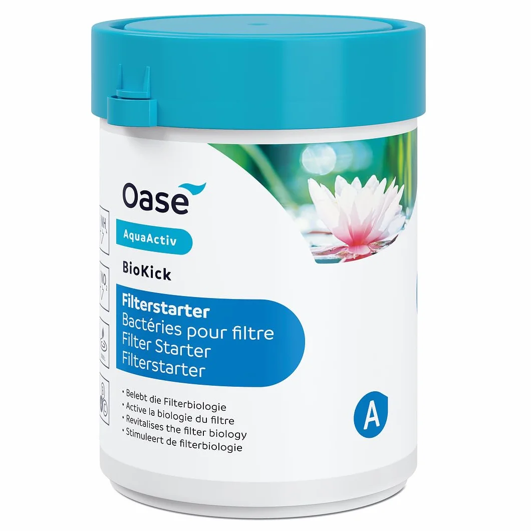 OASE 51277 AquaActiv BioKick 200 ml na 10 000 l bakterii do stawu rybnego, stawu ogrodowego, do pływania
