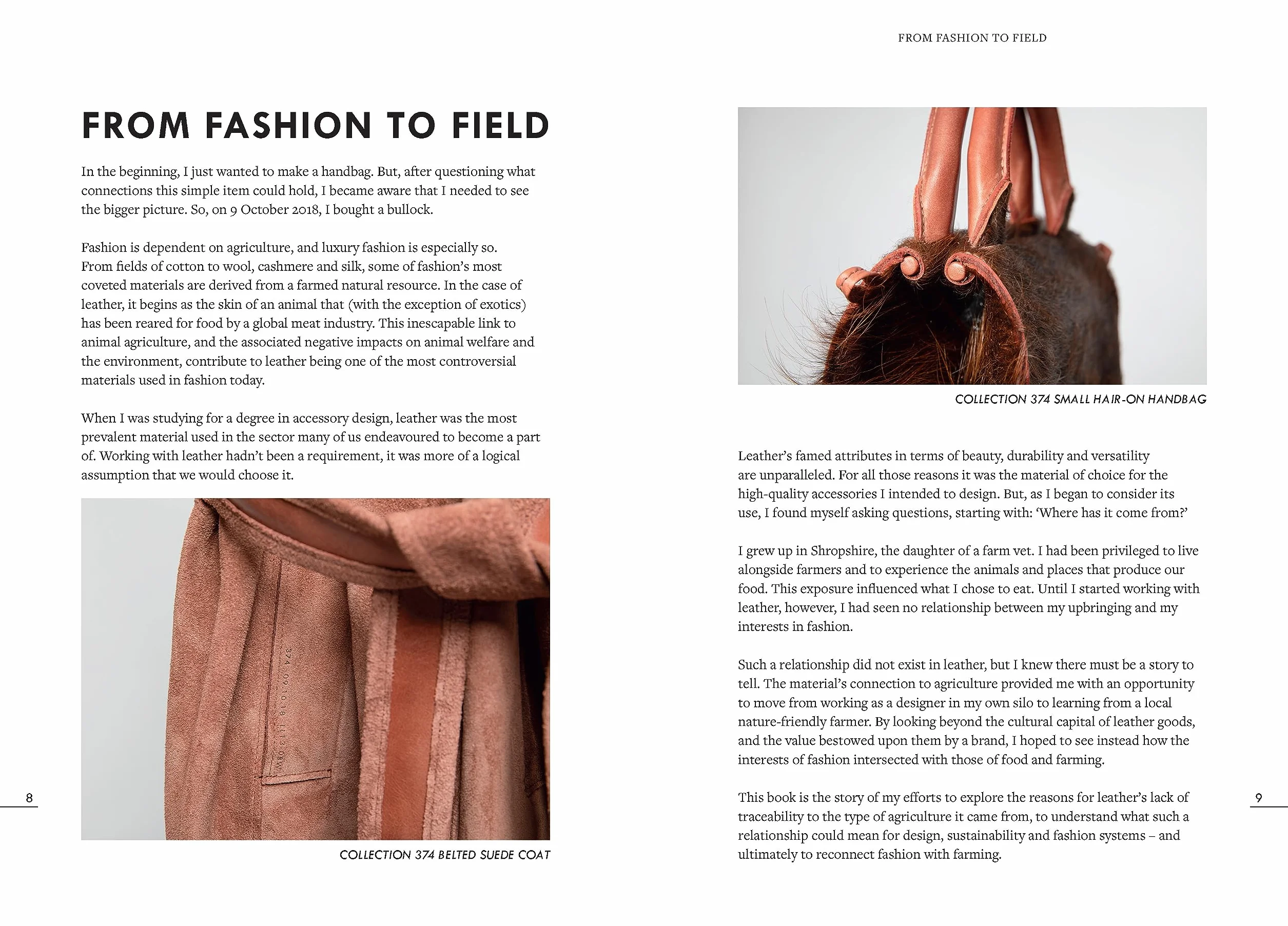 Field, Fork, Fashion: Bullock 374 and a Designer's Journey to Find a Future for Leather