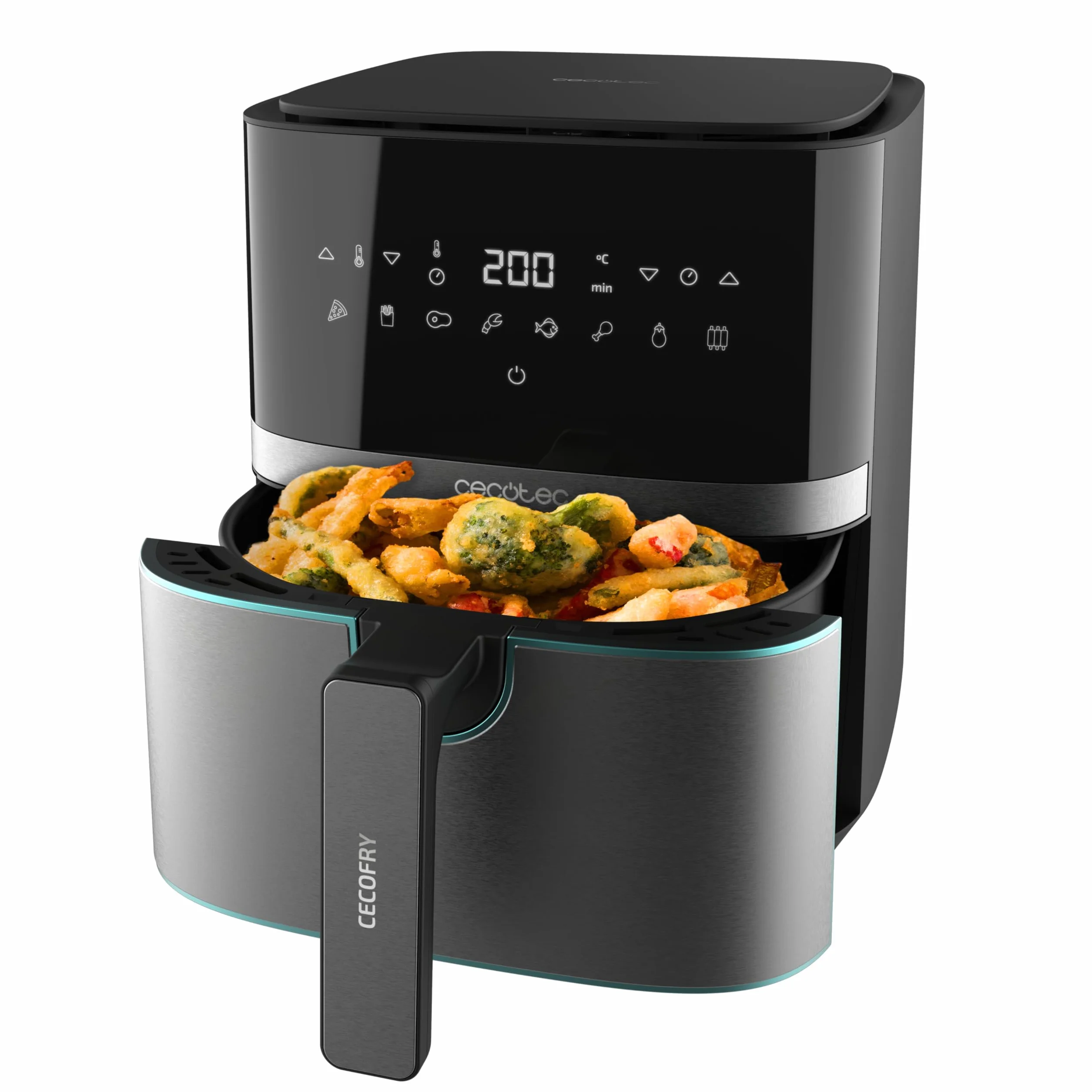 Cecotec Cecofry Full Pro Frytkownica Powietrzna, Czarny, 5.5 l