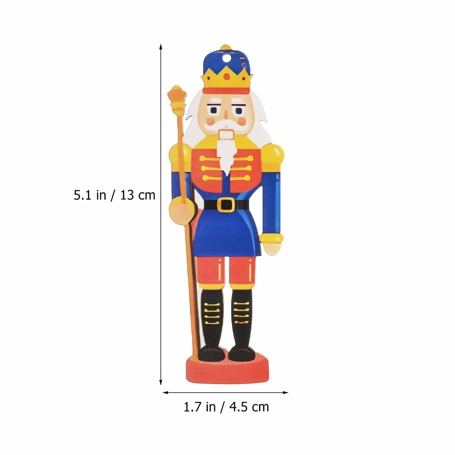 36kawałki Sztuk Figurki Huśtawki Do Choinki Nutcracker Drewniane Dekoracje Świąteczne Ornaments Boże Narodzenie Wyjątkowy Do Uświetnienia Świątecznej Atmosfery