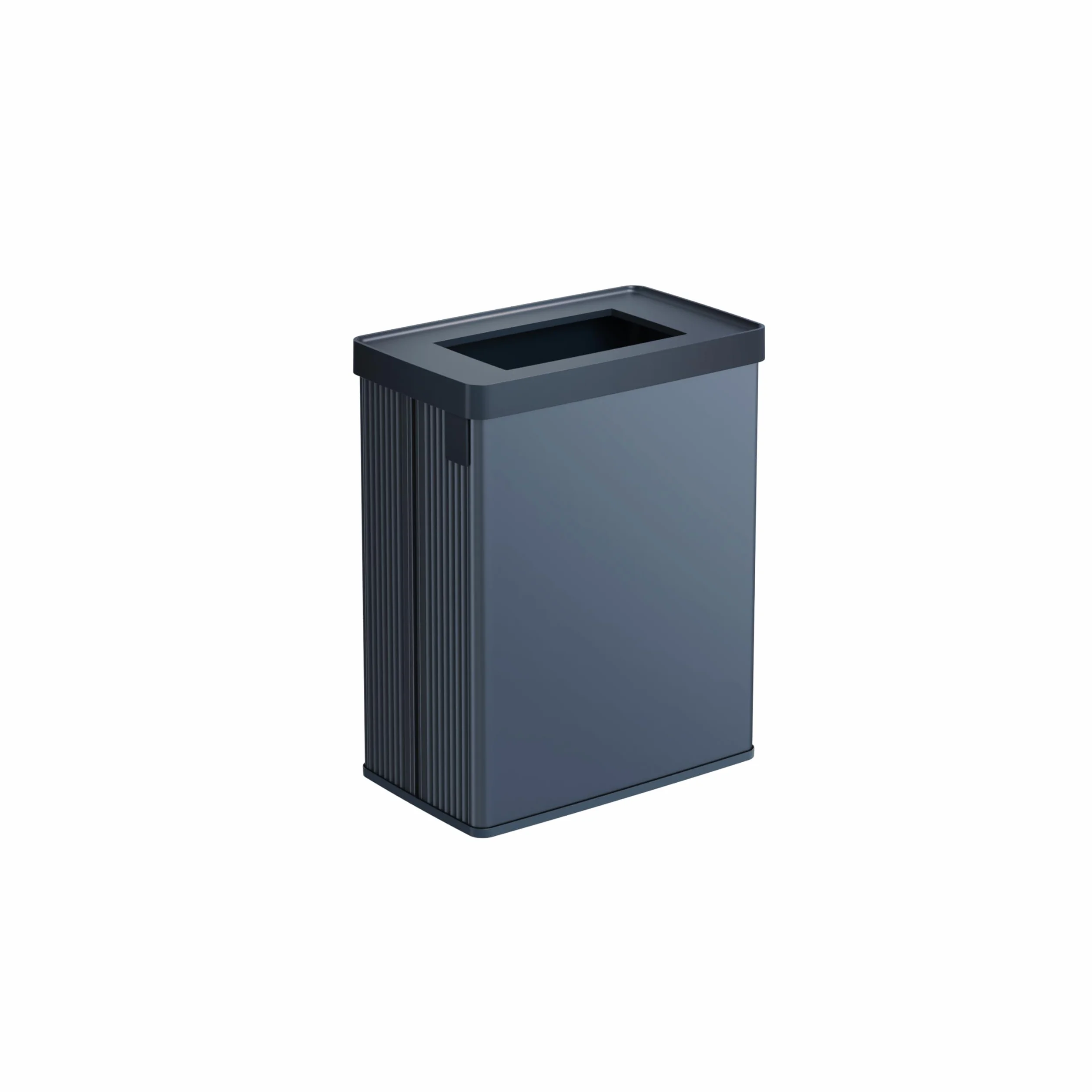CURVER Keter Verto Kosz do recyklingu 54 l, podwójne przegrody, pokrywa z recyklingu, łatwe sortowanie, elegancki design, perłowy niebieski