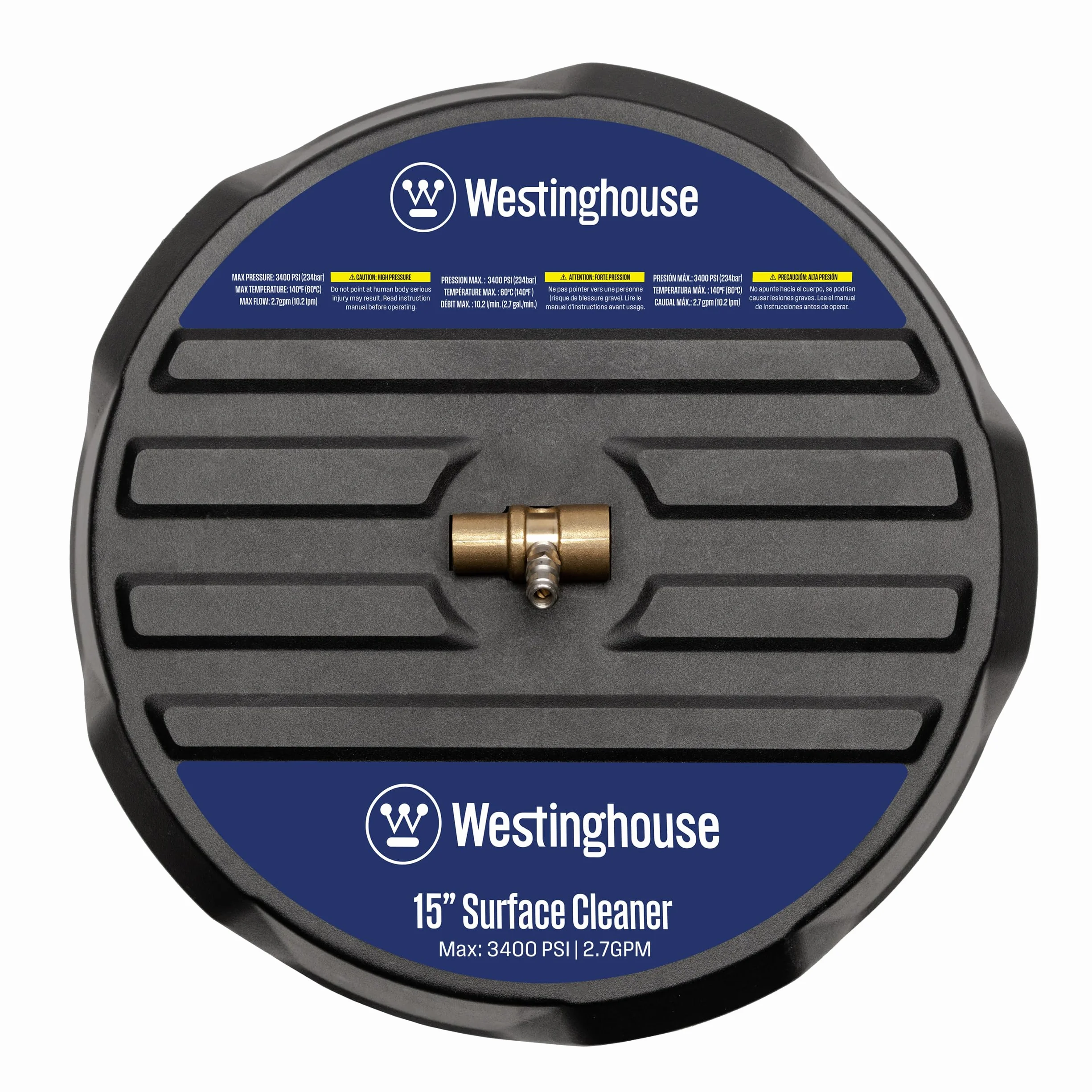 Westinghouse Outdoor Power Equipment PWSC Uniwersalna nasadka do czyszczenia powierzchni 15" - 4000 PSI, złącze 1/4", czarna