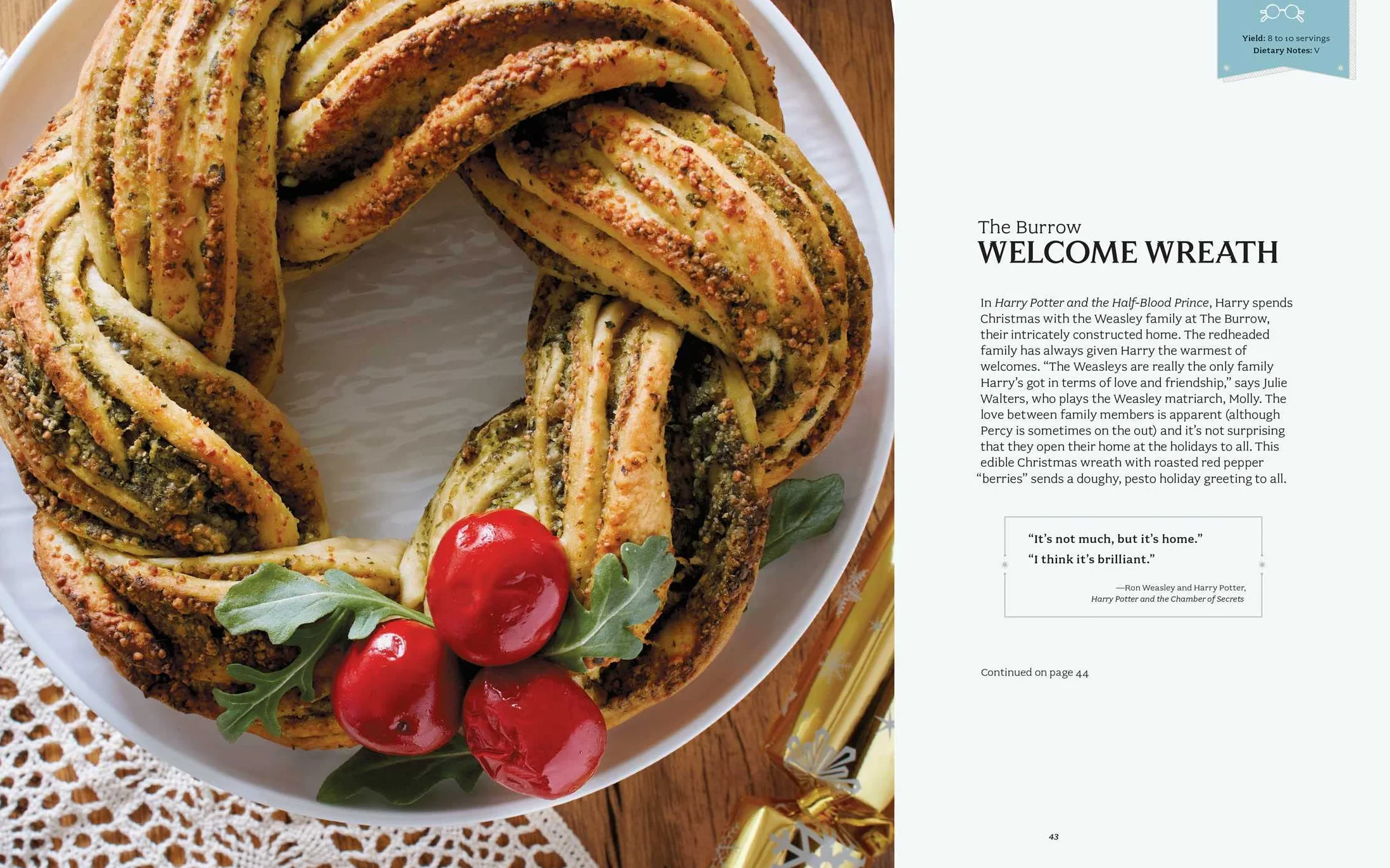 Harry Potter: Official Christmas Cookbook