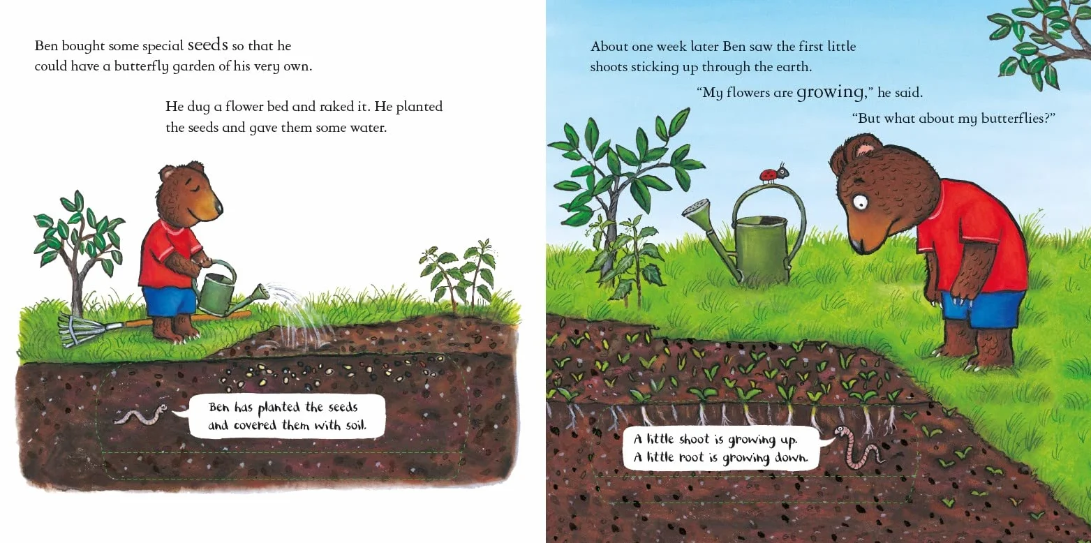 National Trust: Ben Plants a Butterfly Garden