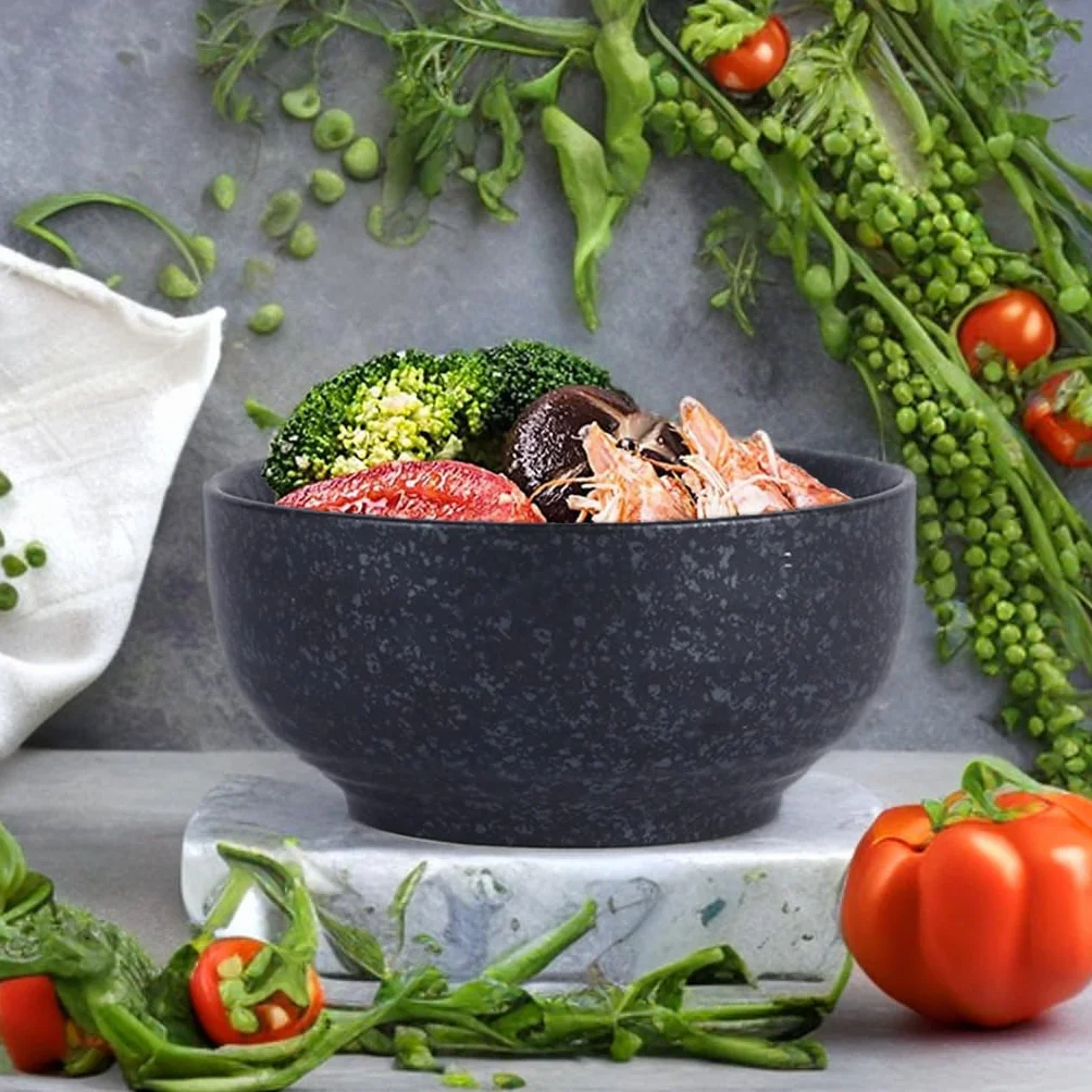 Ramen Bowls, zestaw misek ramen z łyżeczką pałeczek, japońska miska ramen z ceramiki, miski na zupę, salaterki