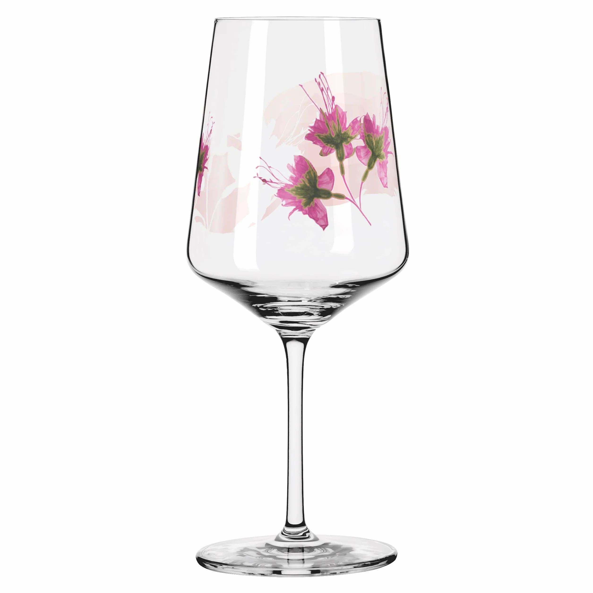 RITZENHOFF 3461004 Kieliszek do aperitifu 500 ml - zestaw 2 szt. - seria Sonet letni nr 4, 2 sztuki, motyw roślinny - Made in Germany