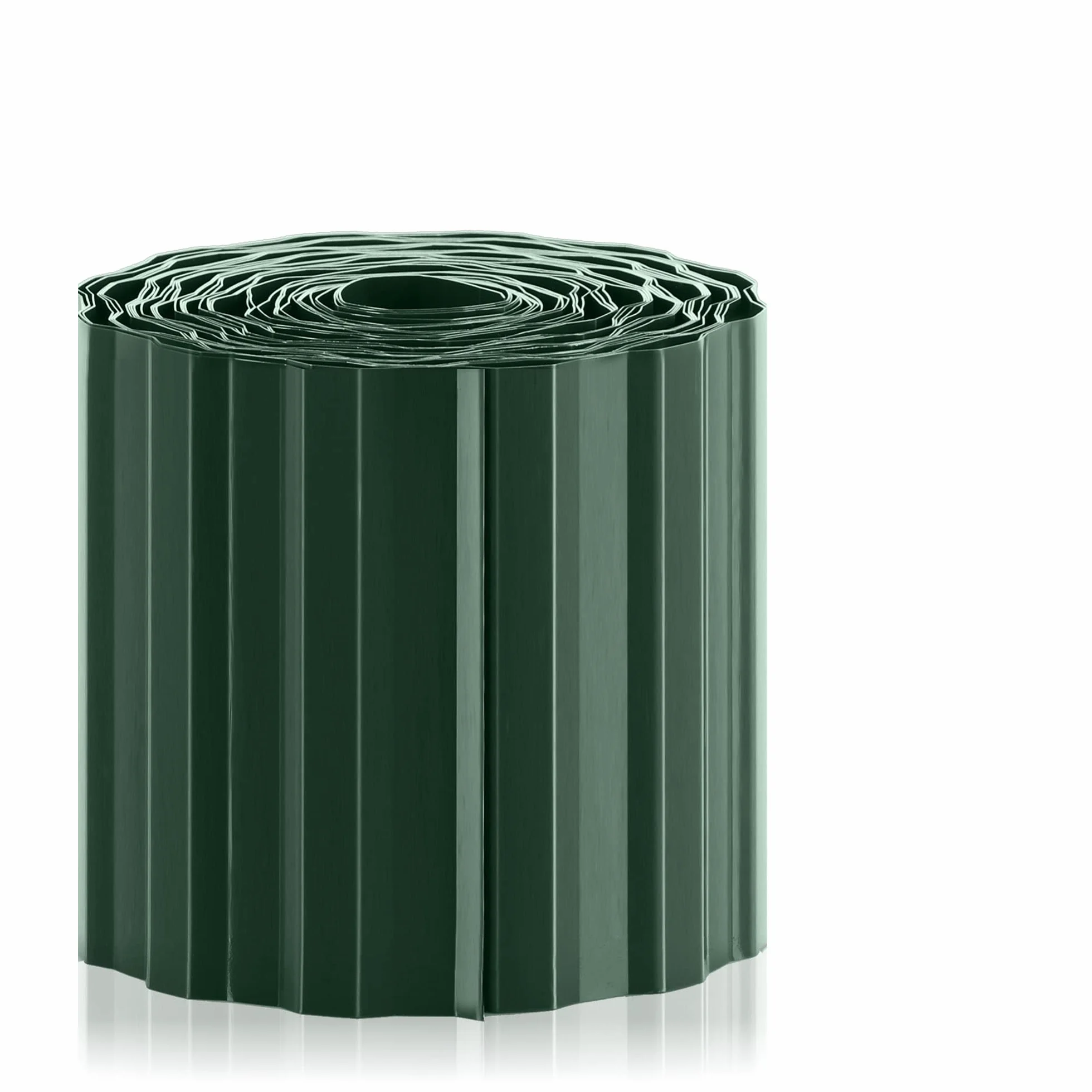 com-four® Plastikowe obrzeze trawnikowe - obrzeze rabatowe do trawników, rabat kwiatowych lub jako krawedz koszaca - dlugosc regulowana indywidualnie - 15 x 900 cm