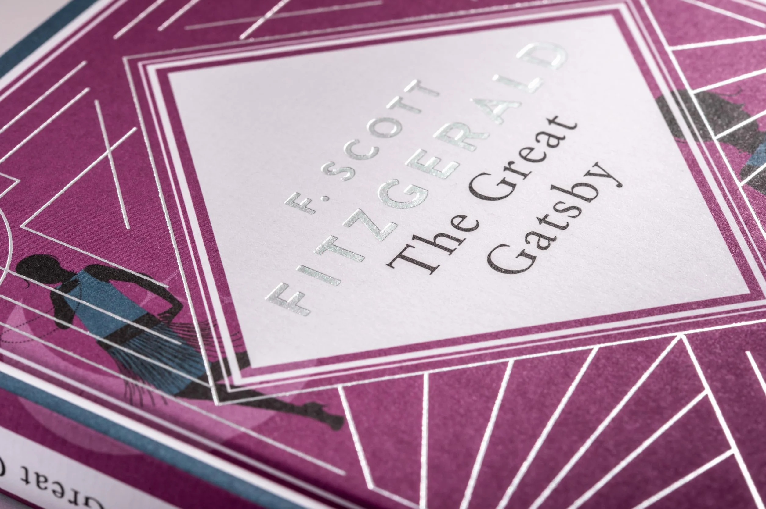 Fitzgerald - The Great Gatsby. English Edition.: A special edition hardcover embossed with silver foil: 1