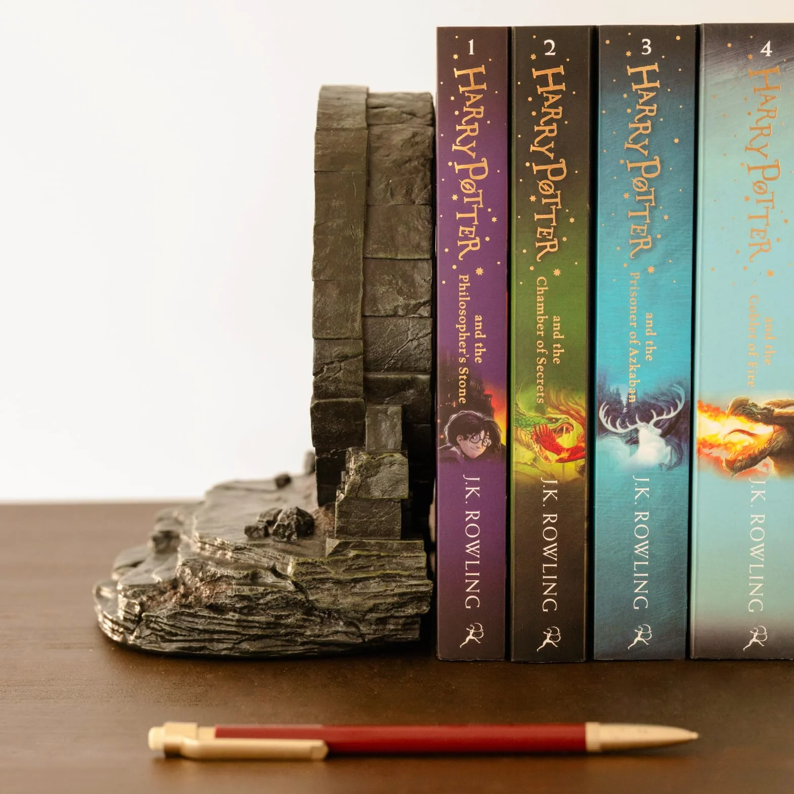 Grupo Erik Bookends - Harry Potter And The Chamber Of Secrets Book Ends | Harry Potter Gifts, Harry Potter Merchandise, Book End, Bookend, Room Decor, Home Decor