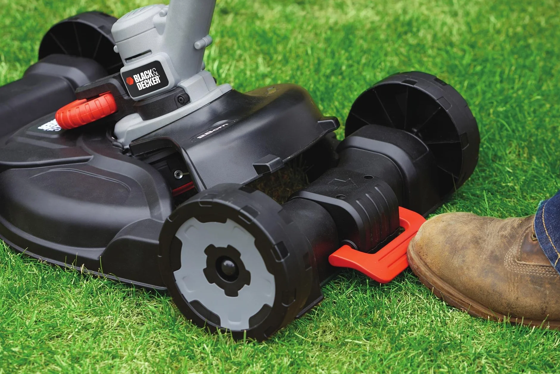 Black+Decker Podkaszarka do Trawy, Czarny/Pomarańczowy, 18 V