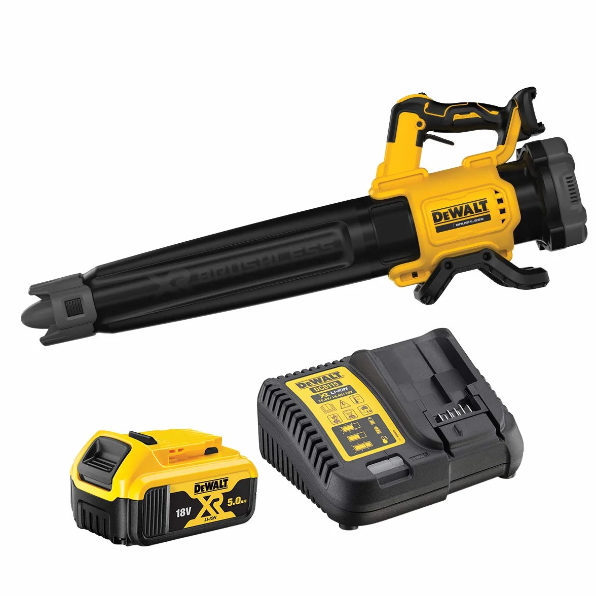 Dewalt Dcmbl562P1-Qw Dmuchawa, Czarny/Żółty, ‎120 x 20 x 20 cm; 3,6 kg
