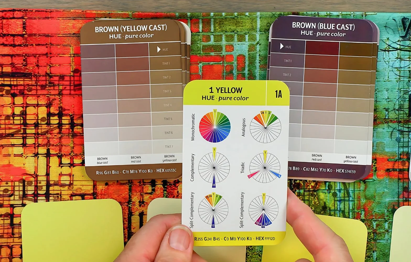 Essential Color Card Deck: Break out the Color Wheel with 200 Cards to Mix, Match & Plan! Includes Hues, Tints, Tones, Shades & Values