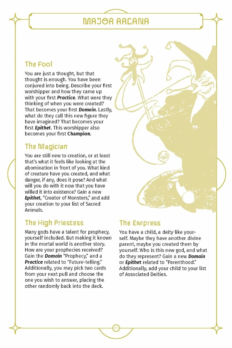 Deify: A Mythical Solo Role-Playing Game