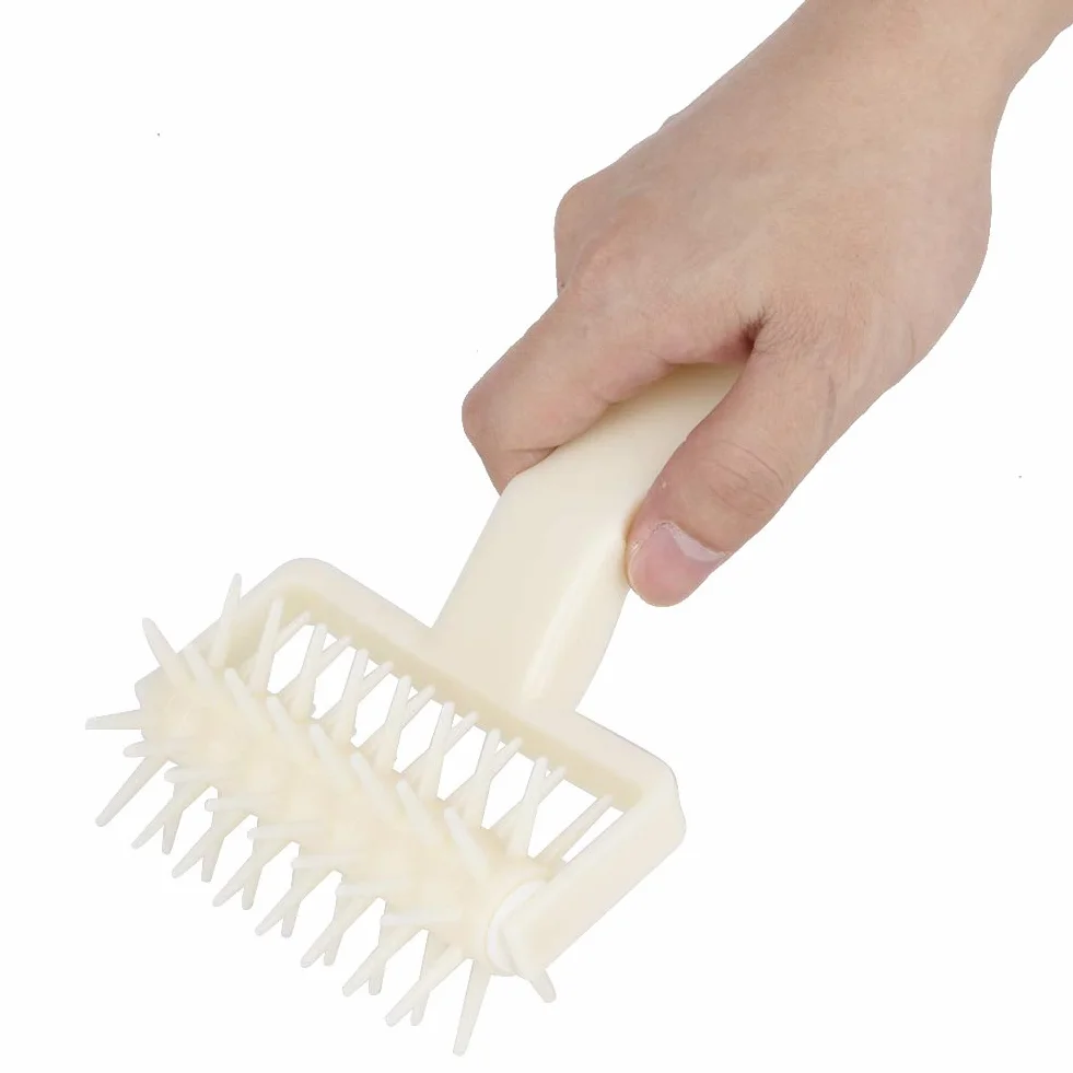 Pizza Dziurkacz DIY Plastikowe Ciasteczka do Pizzy Wałek do Ciasta Ciasto Igiełkowe Koła Cutter Ciasto Chleb Dziurkacz do Kuchni Restauracja
