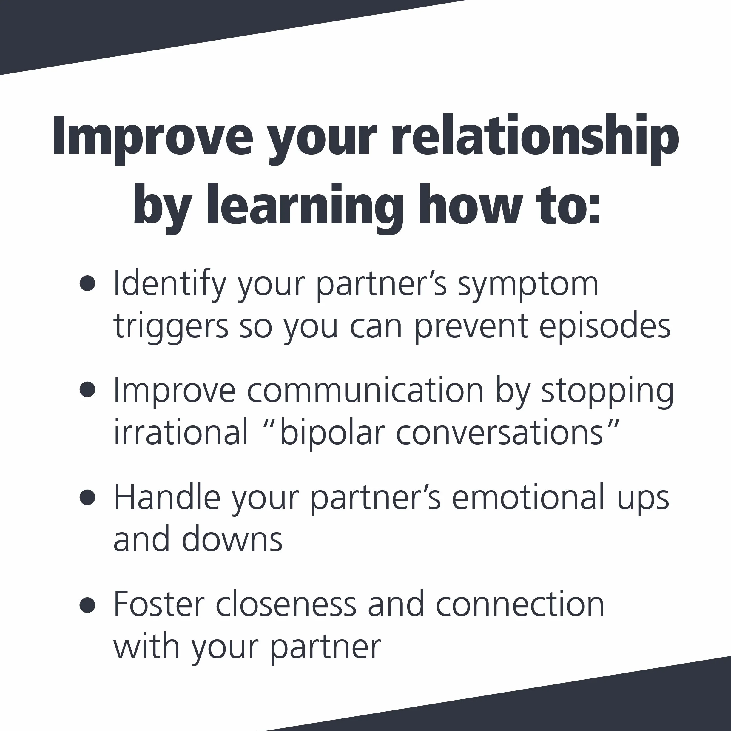 Loving Someone with Bipolar Disorder: Understanding & Helping Your Partner
