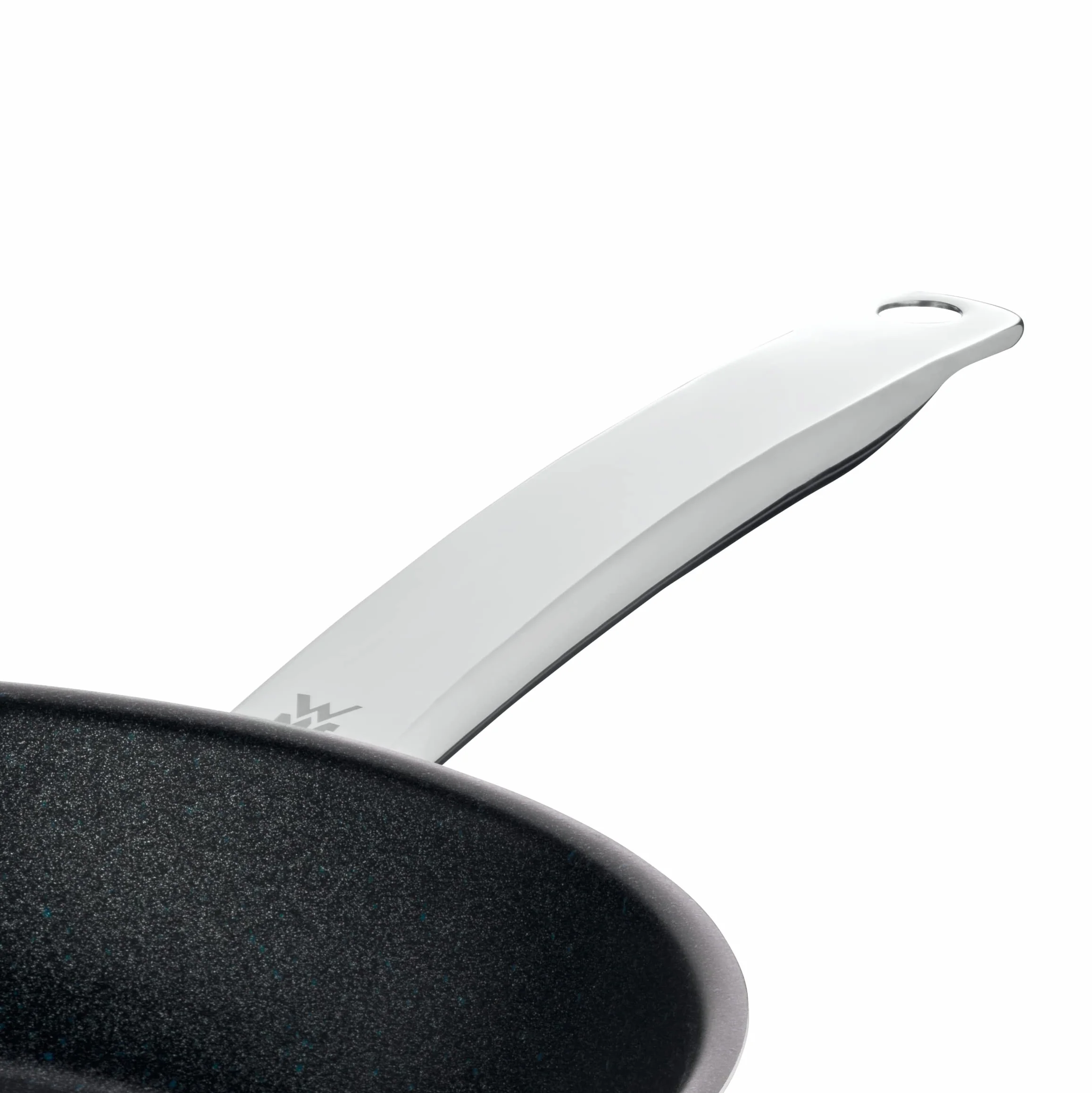 WMF Permadur Advance 2-częściowy zestaw patelni indukcyjnych 28 + 24 cm stal nierdzewna Cromargan